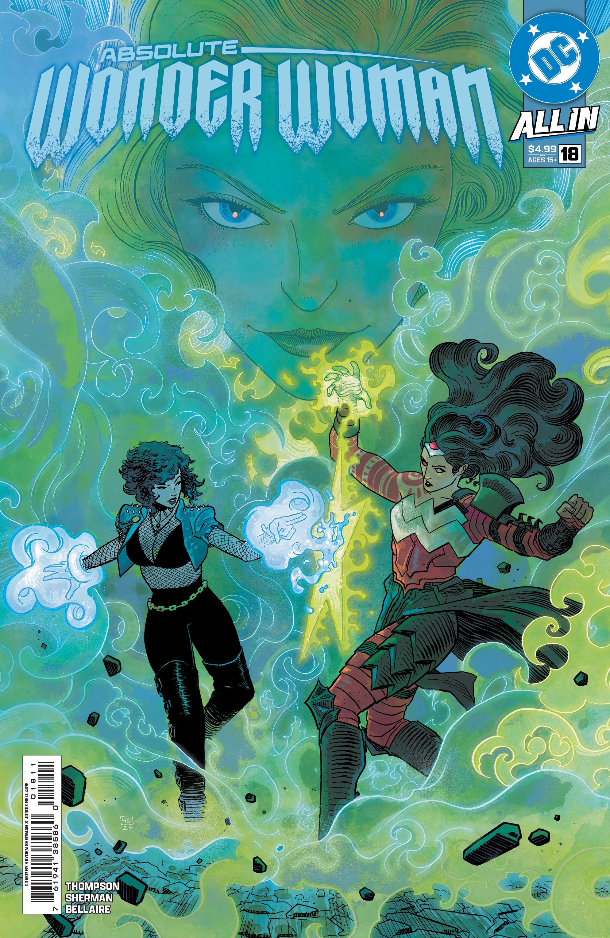 ABSOLUTE WONDER WOMAN #18 CVR A HAYDEN SHERMAN