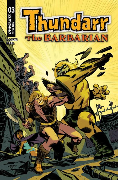 THUNDARR THE BARBARIAN #3 CVR A MICHAEL CHO
