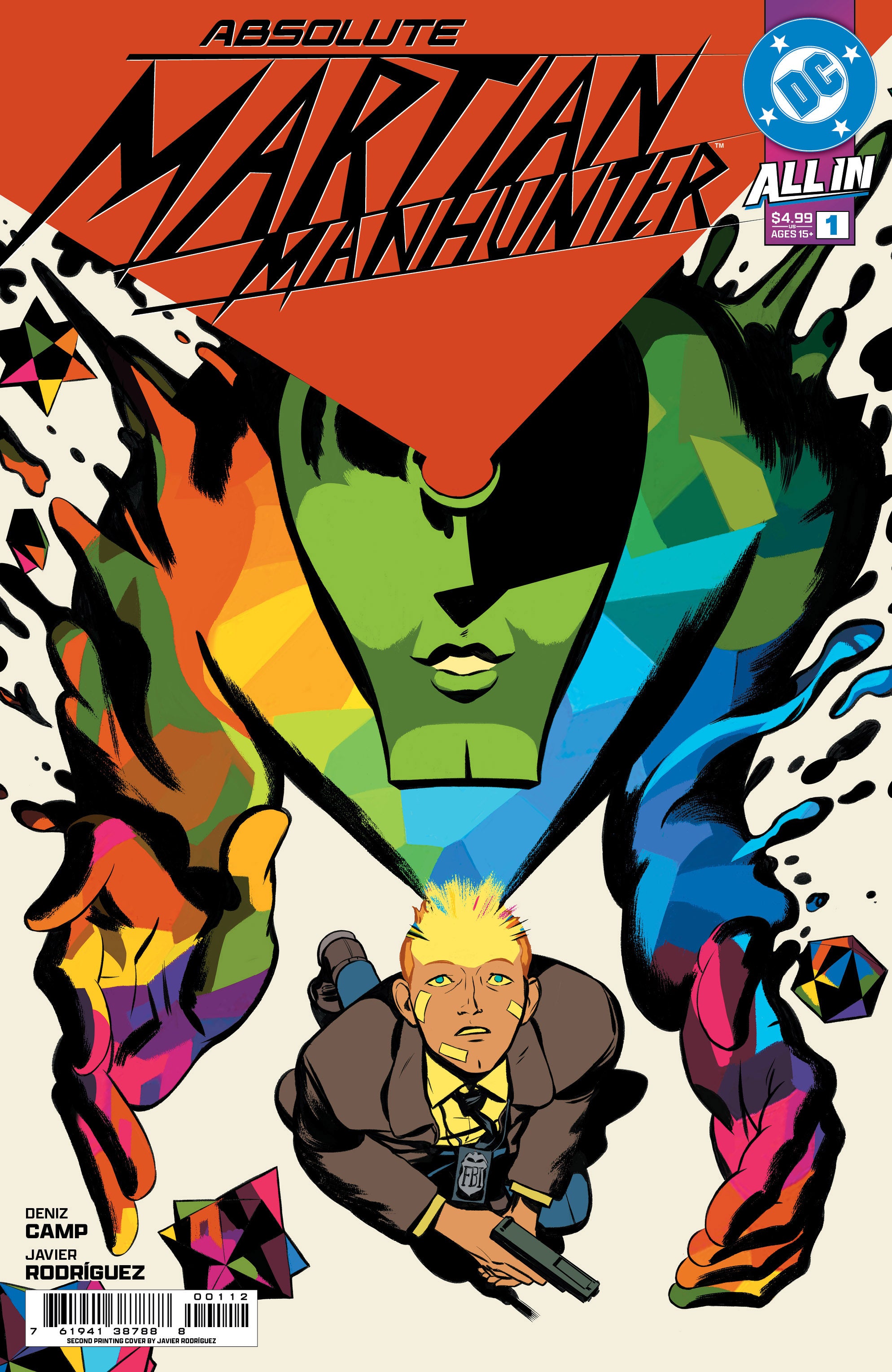 ABSOLUTE MARTIAN MANHUNTER #1 SECOND PRINTING CVR A JAVIER RODRIGUEZ