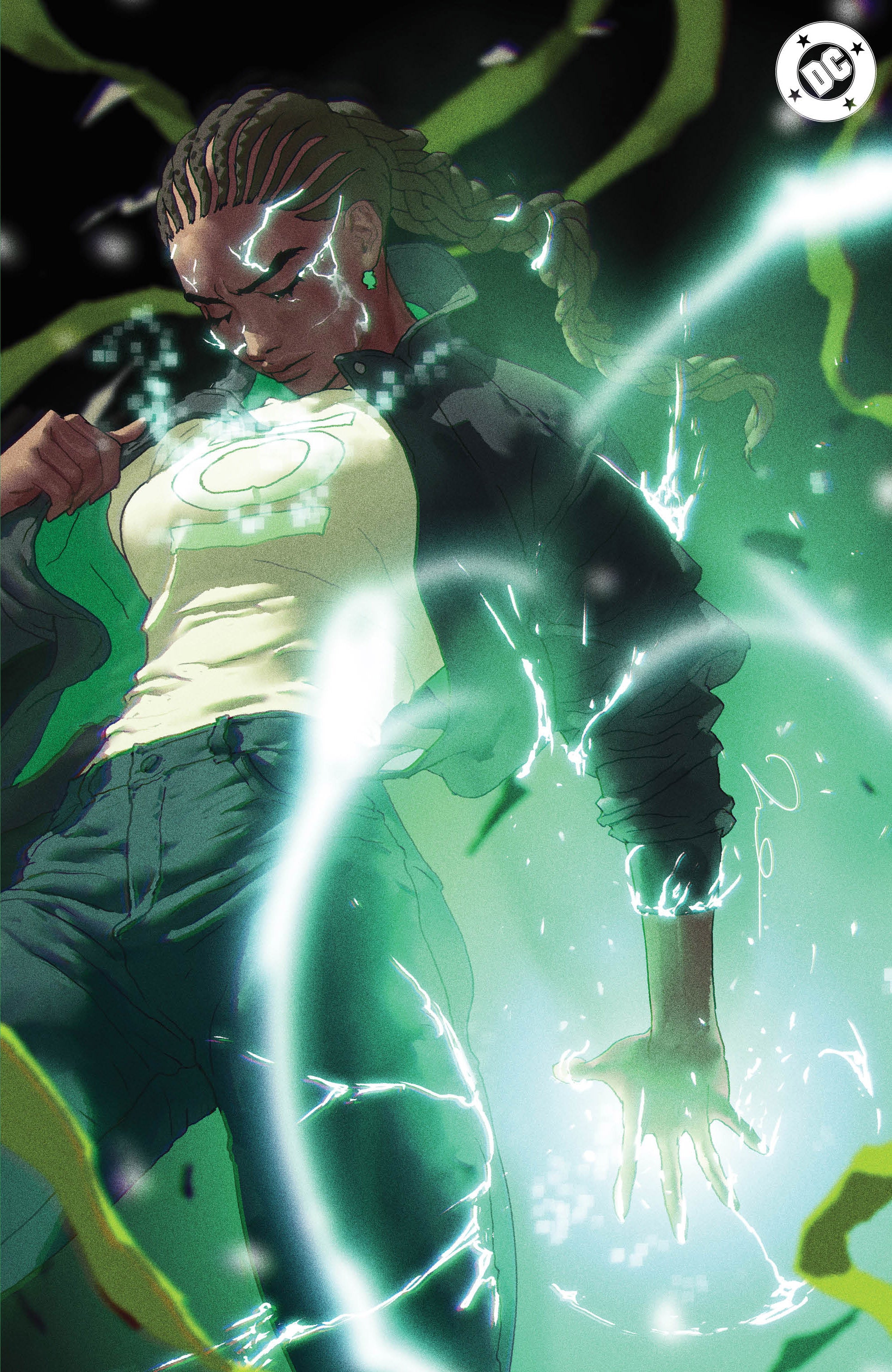 ABSOLUTE GREEN LANTERN #1 SECOND PRINTING CVR C GERALD PAREL FOIL