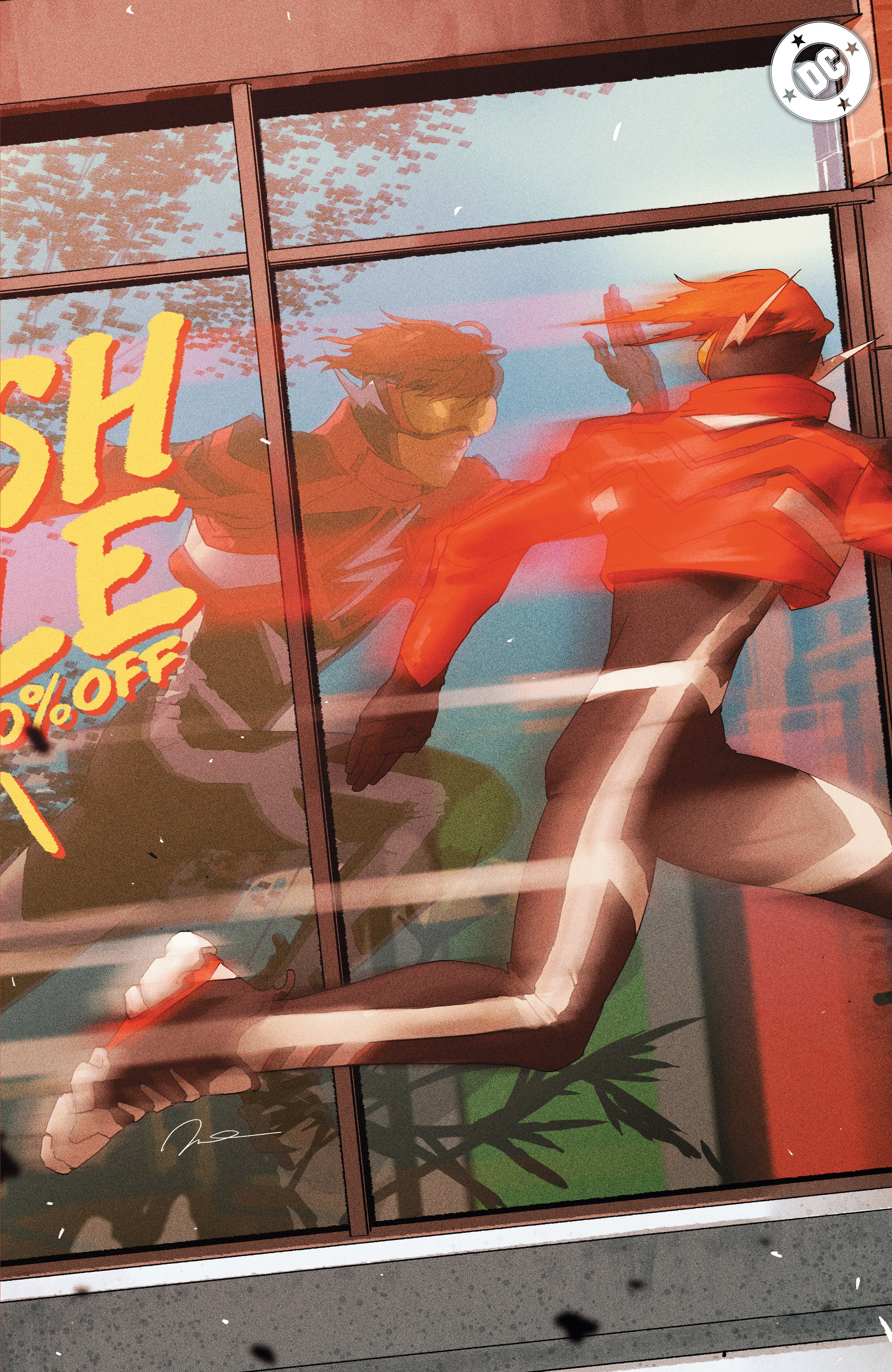 ABSOLUTE FLASH #1 SECOND PRINTING CVR C GERALD PAREL FOIL VAR