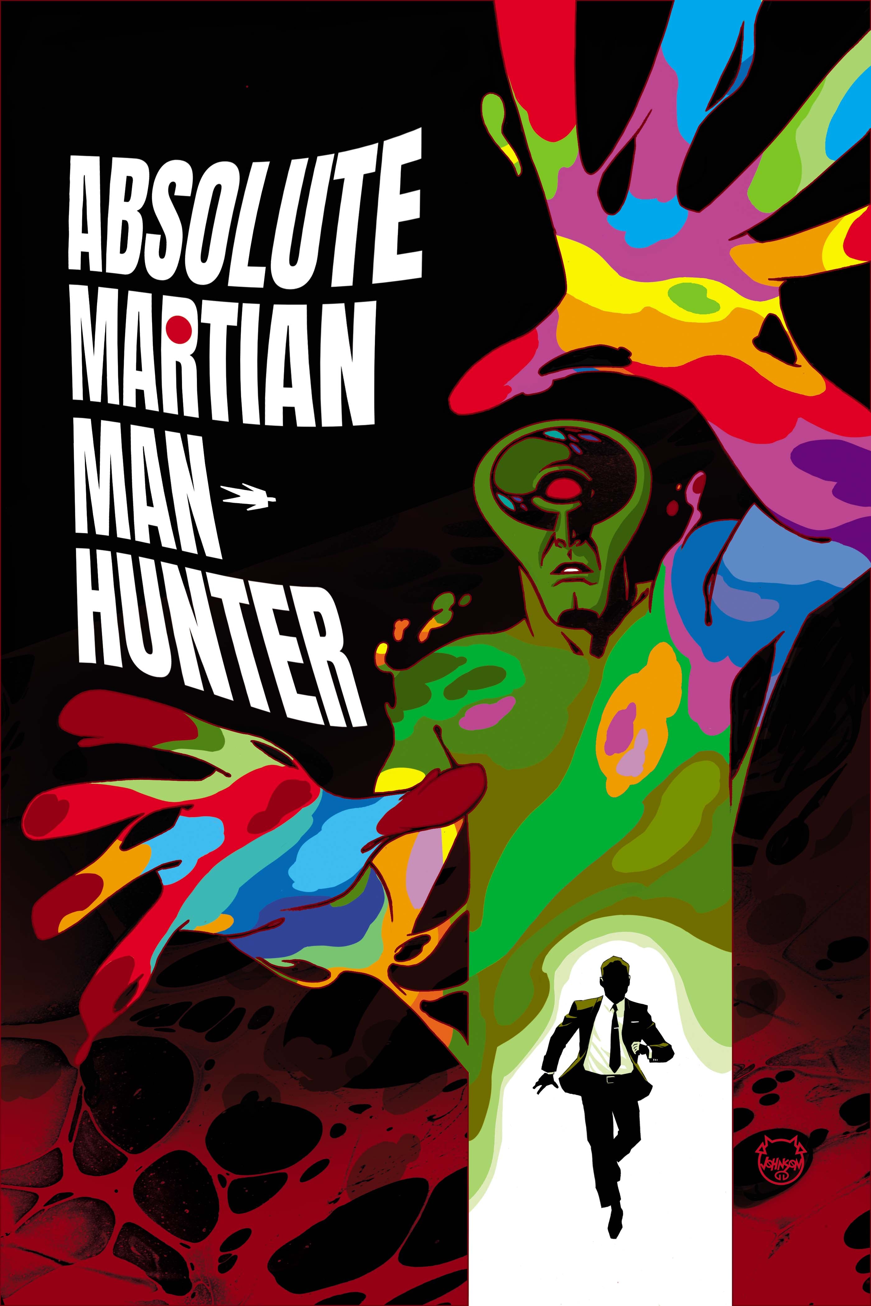 ABSOLUTE MARTIAN MANHUNTER #11 CVR C DAVE JOHNSON CARD STOCK VAR