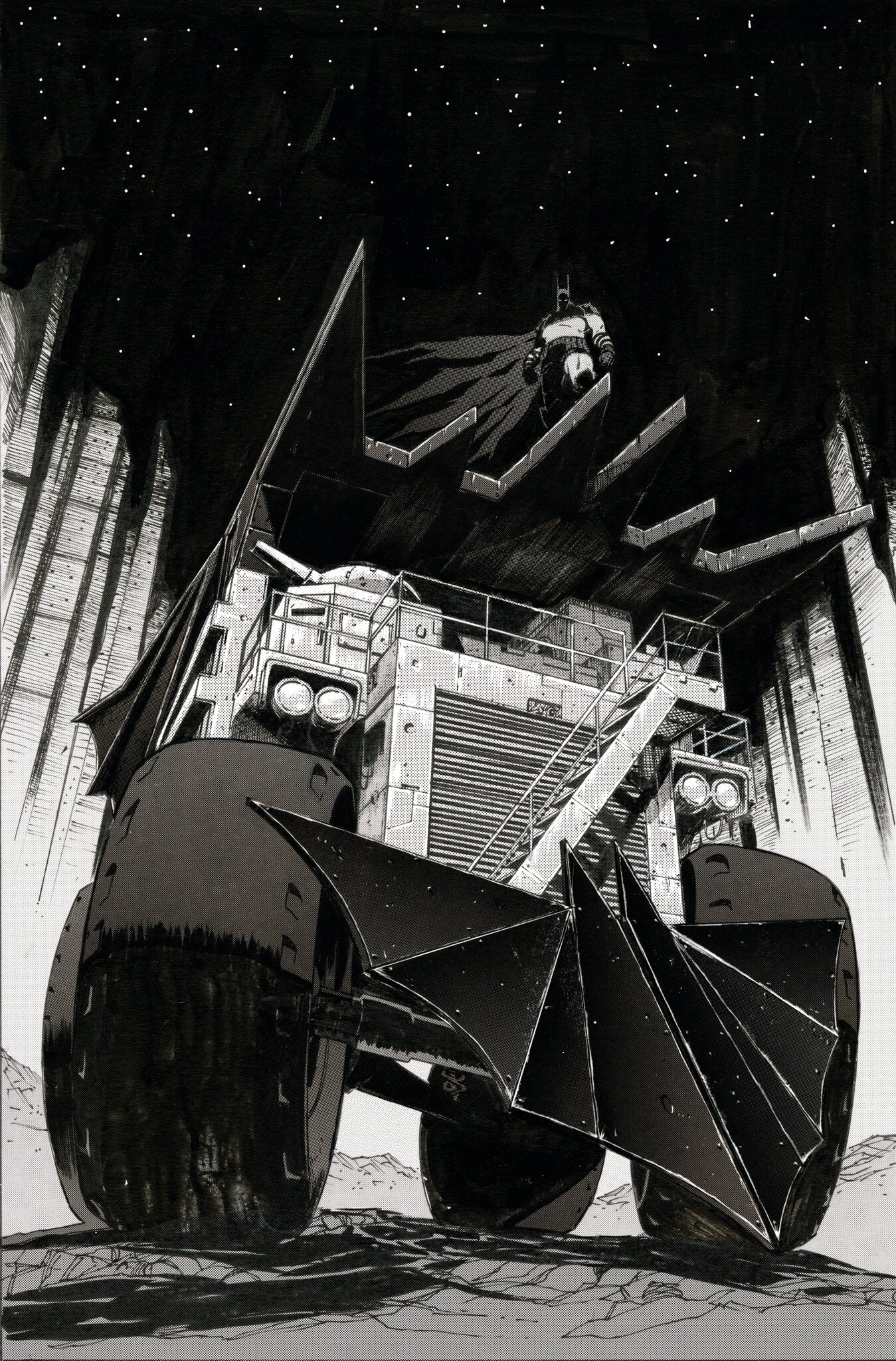 ABSOLUTE BATMAN 2025 ANNUAL #1 (ONE SHOT) THIRD PRINTING CVR B NICK DRAGOTTA FOIL VAR