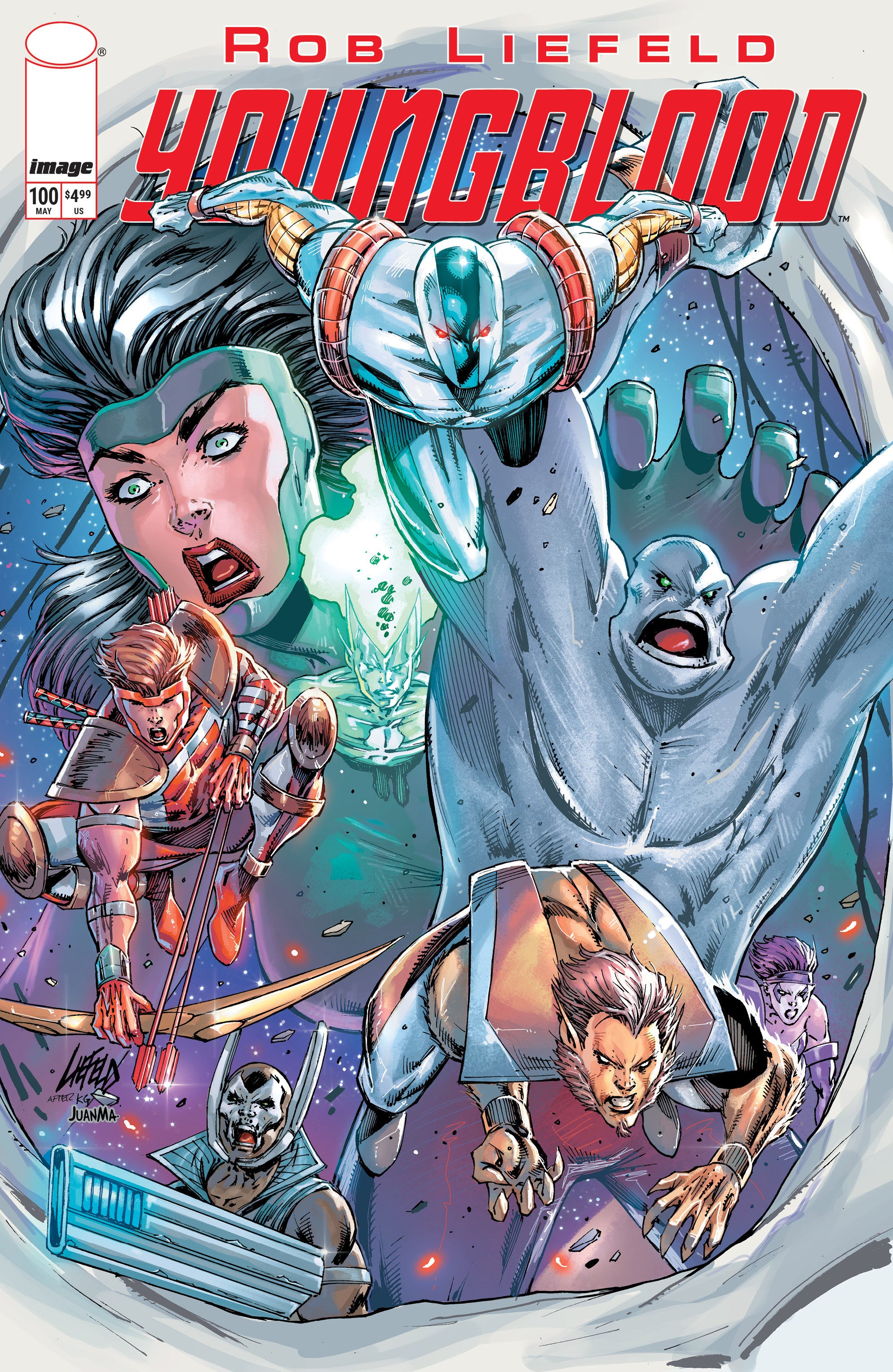 YOUNGBLOOD #100 CVR B ROB LIEFELD VAR