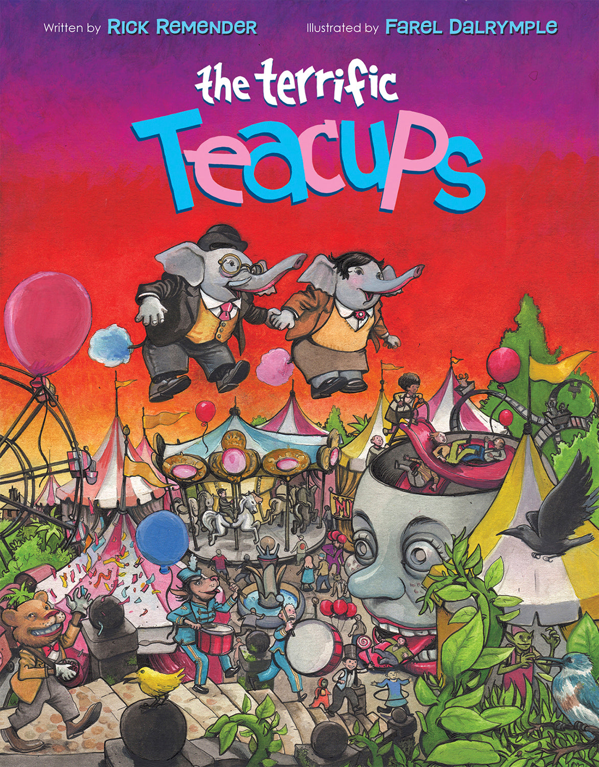 TERRIFIC TEACUPS HC graphic novel cover