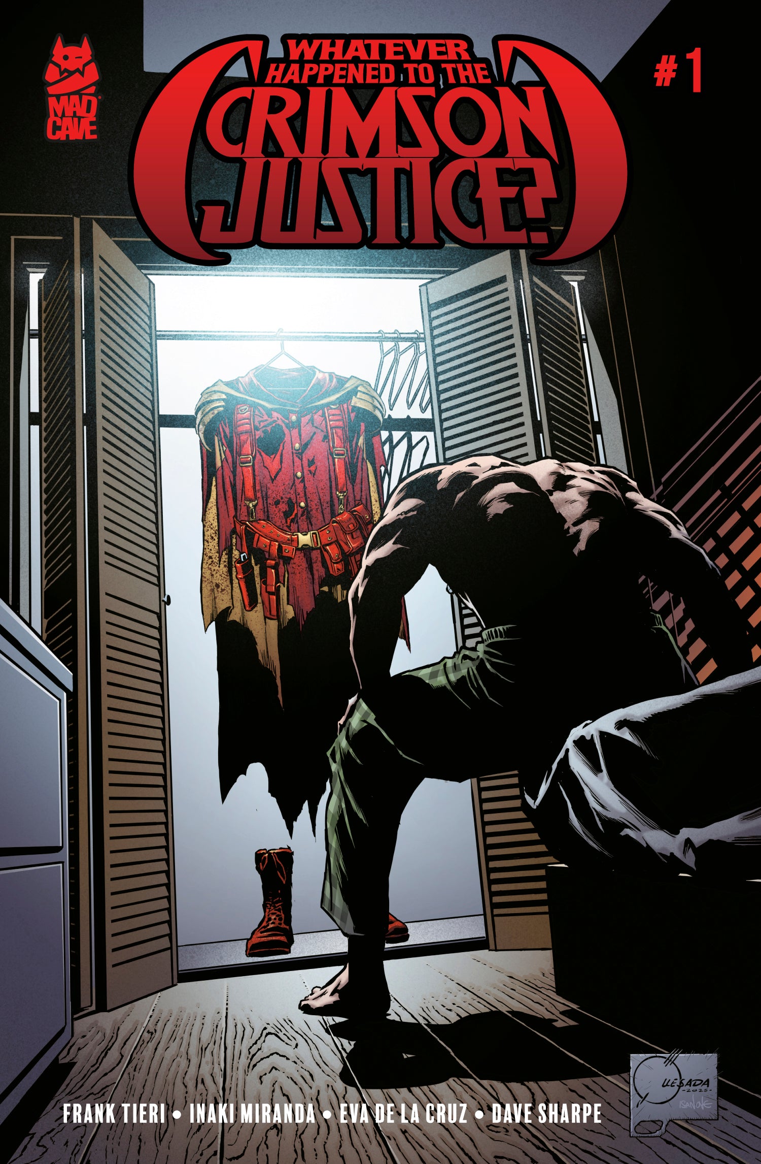 WHATEVER HAPPENED TO CRIMSON JUSTICE #1 (OF 5) CVR C JOE QUESADA VAR