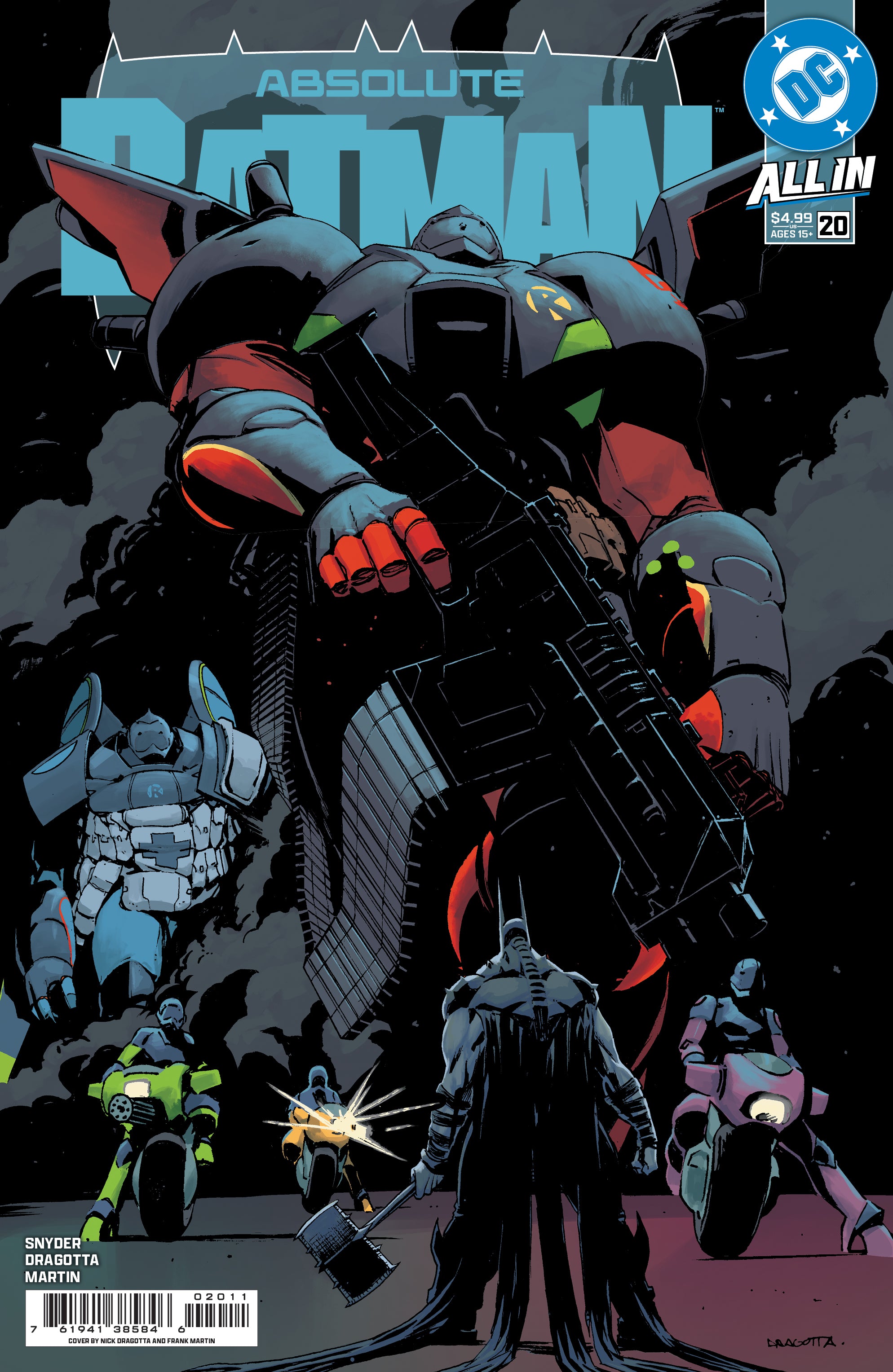 ABSOLUTE BATMAN #20 CVR A NICK DRAGOTTA
