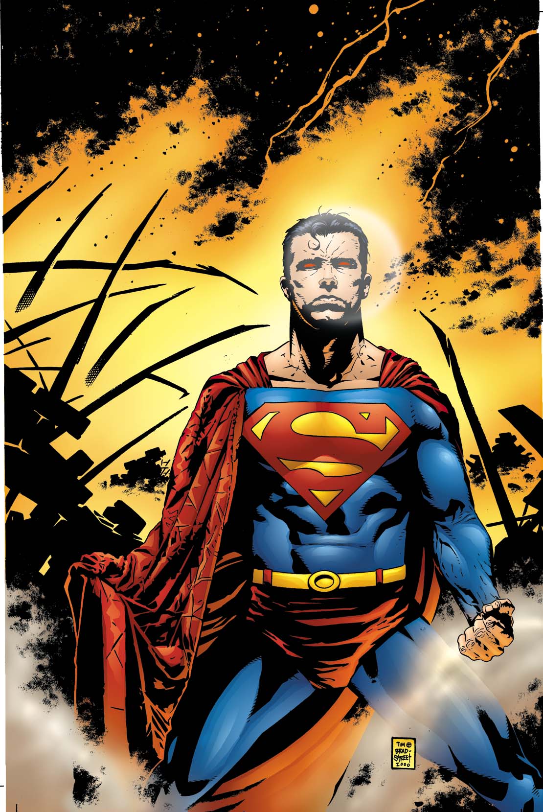 ACTION COMICS #775 FACSIMILE EDITION CVR B TIM BRADSTREET FOIL VAR
