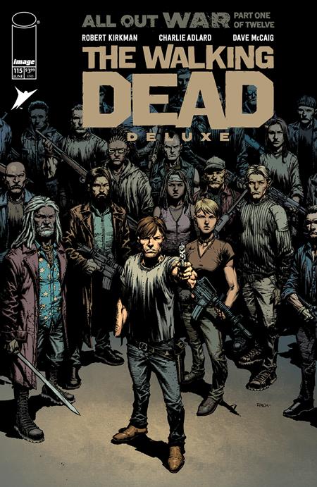 WALKING DEAD DELUXE #115 CVR A DAVID FINCH & DAVE MCCAIG