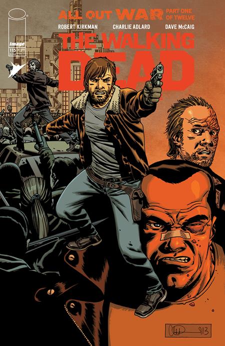 WALKING DEAD DELUXE #115 CVR B CHARLIE ADLARD & DAVE MCCAIG VAR
