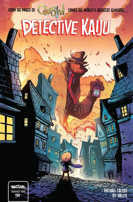 DETECTIVE KAIJU #2 (OF 4) CVR A KIT WALLIS