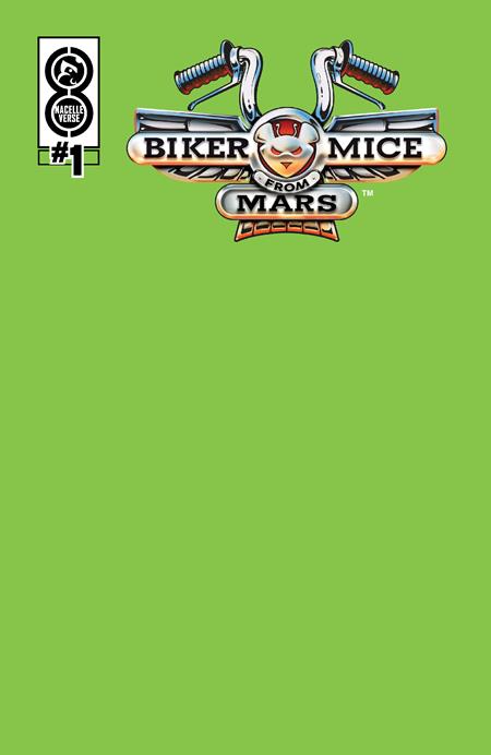 BIKER MICE FROM MARS (2025) #1 CVR D MARTIAN GREEN SKETCH VARIANT