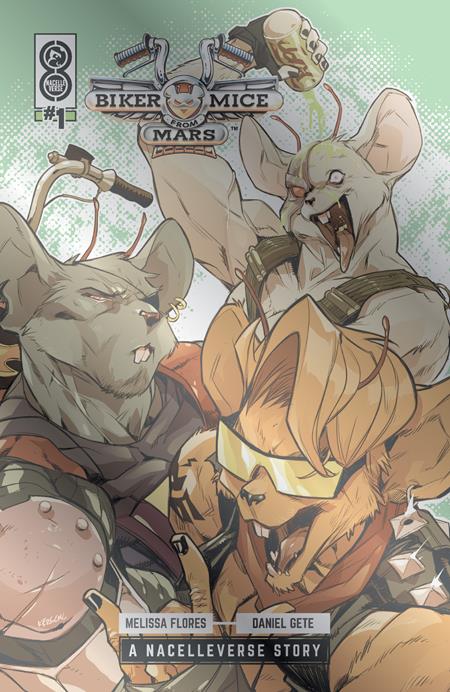 BIKER MICE FROM MARS (2025) #1 CVR E KARL KERSCHL FOIL VAR