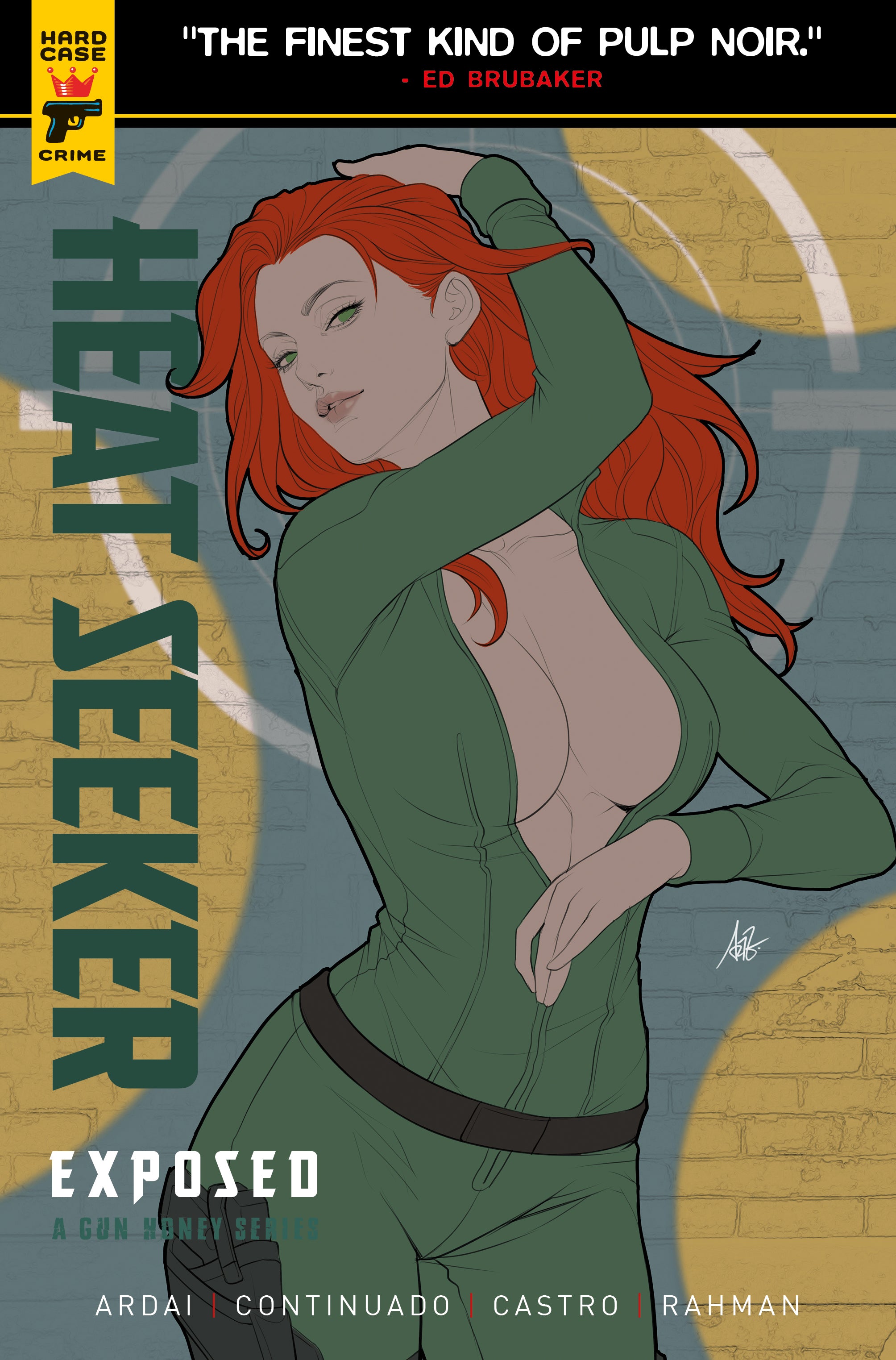 HEAT SEEKER EXPOSED A GUN HONEY SERIES #1 (OF 4) CVR K STANLEY LAU SKETCH VAR