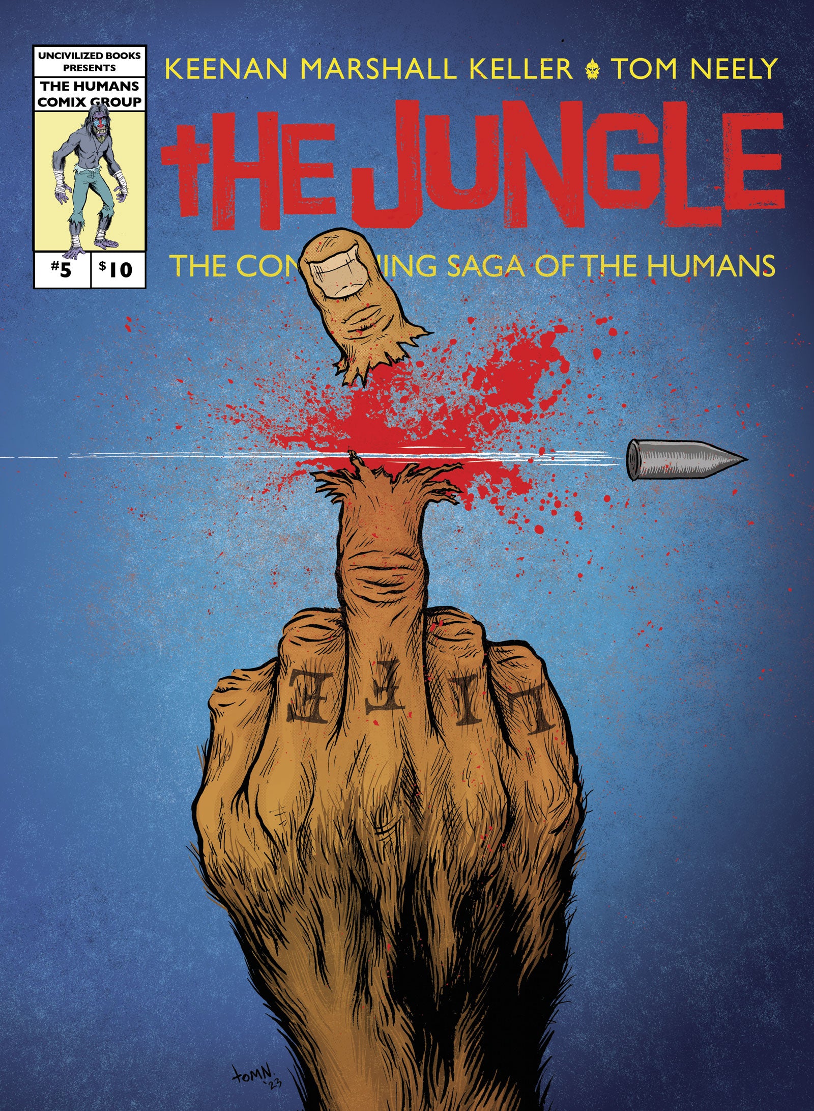 JUNGLE #5 (OF 5) CVR A TOM NEELY