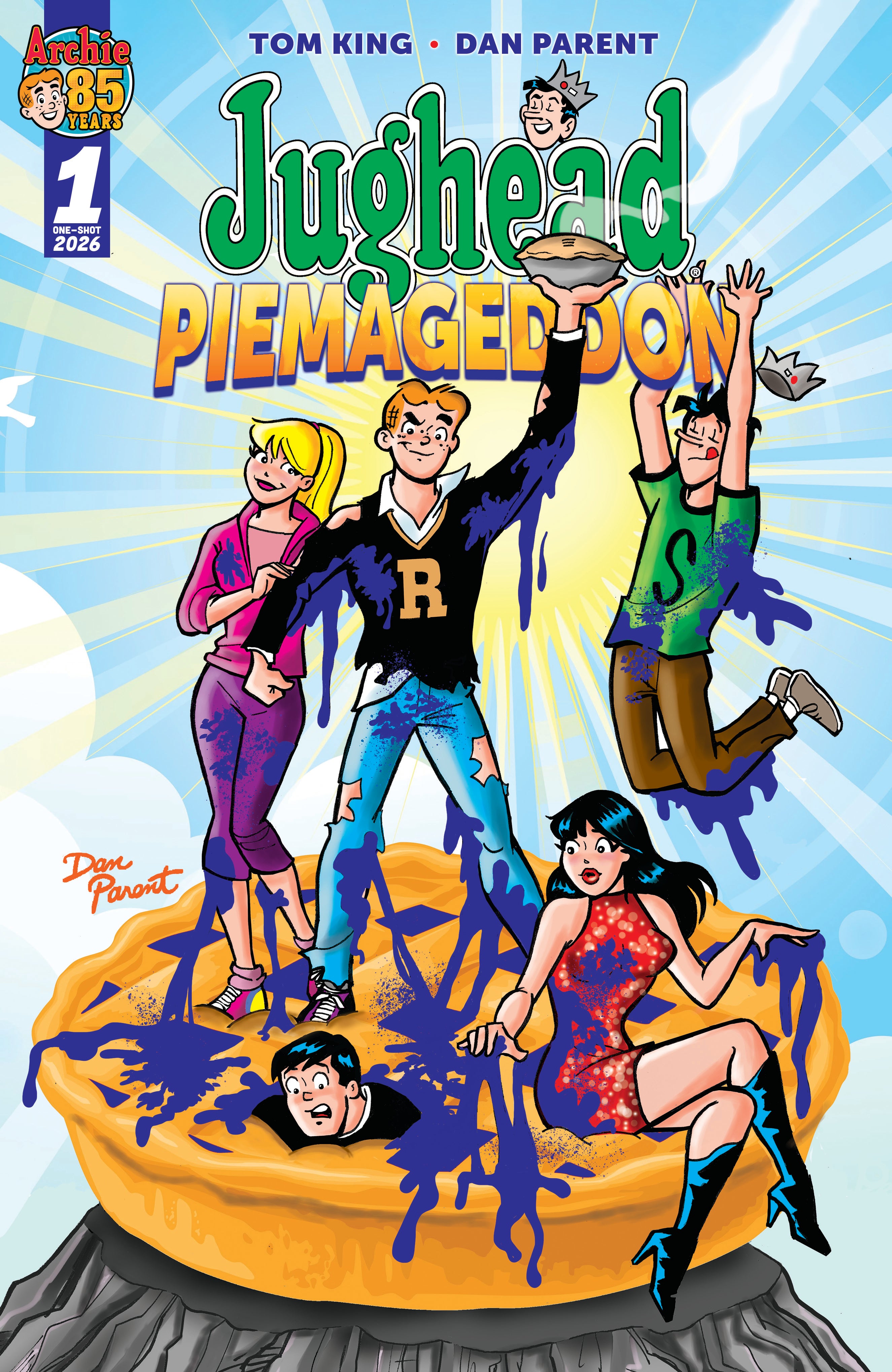 JUGHEAD PIEMAGEDDON (ONE SHOT) CVR A DAN PARENT