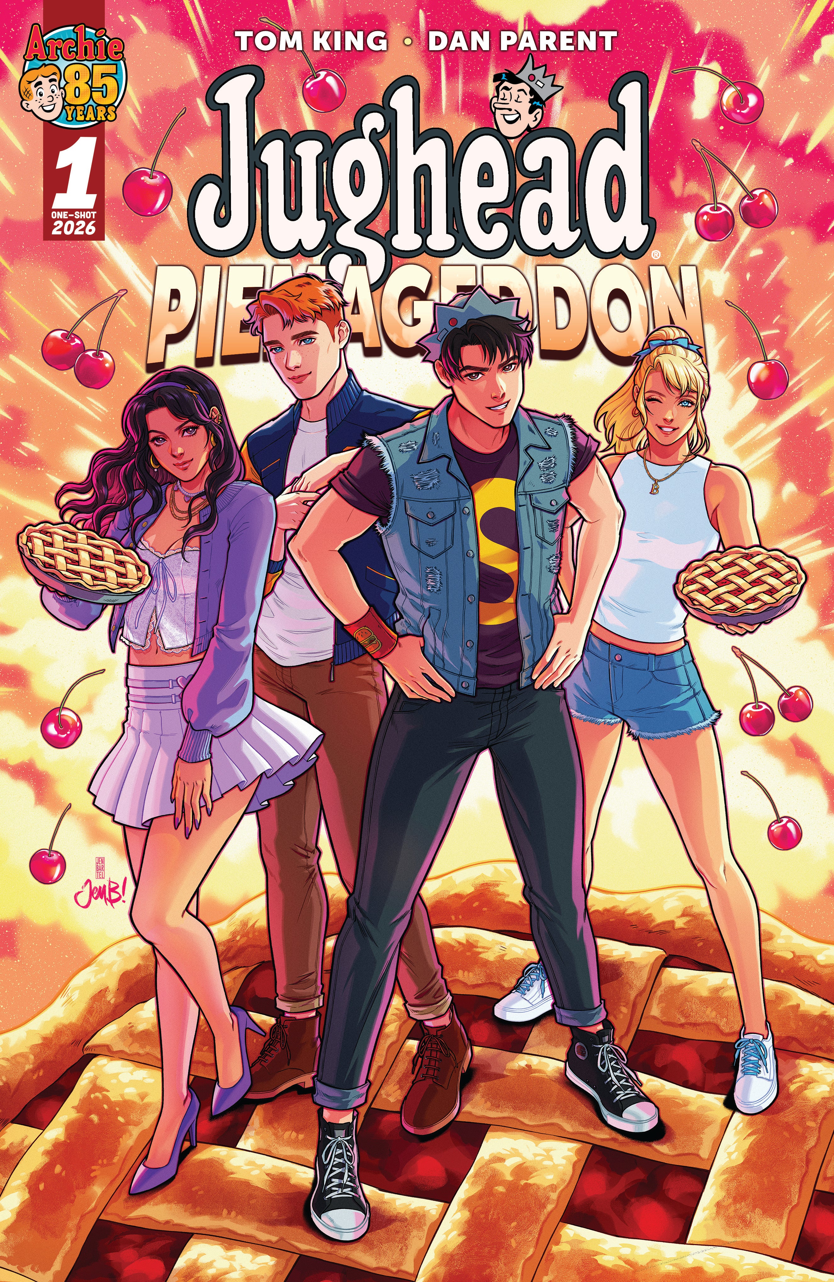 JUGHEAD PIEMAGEDDON (ONE SHOT) CVR B JEN BARTEL VAR