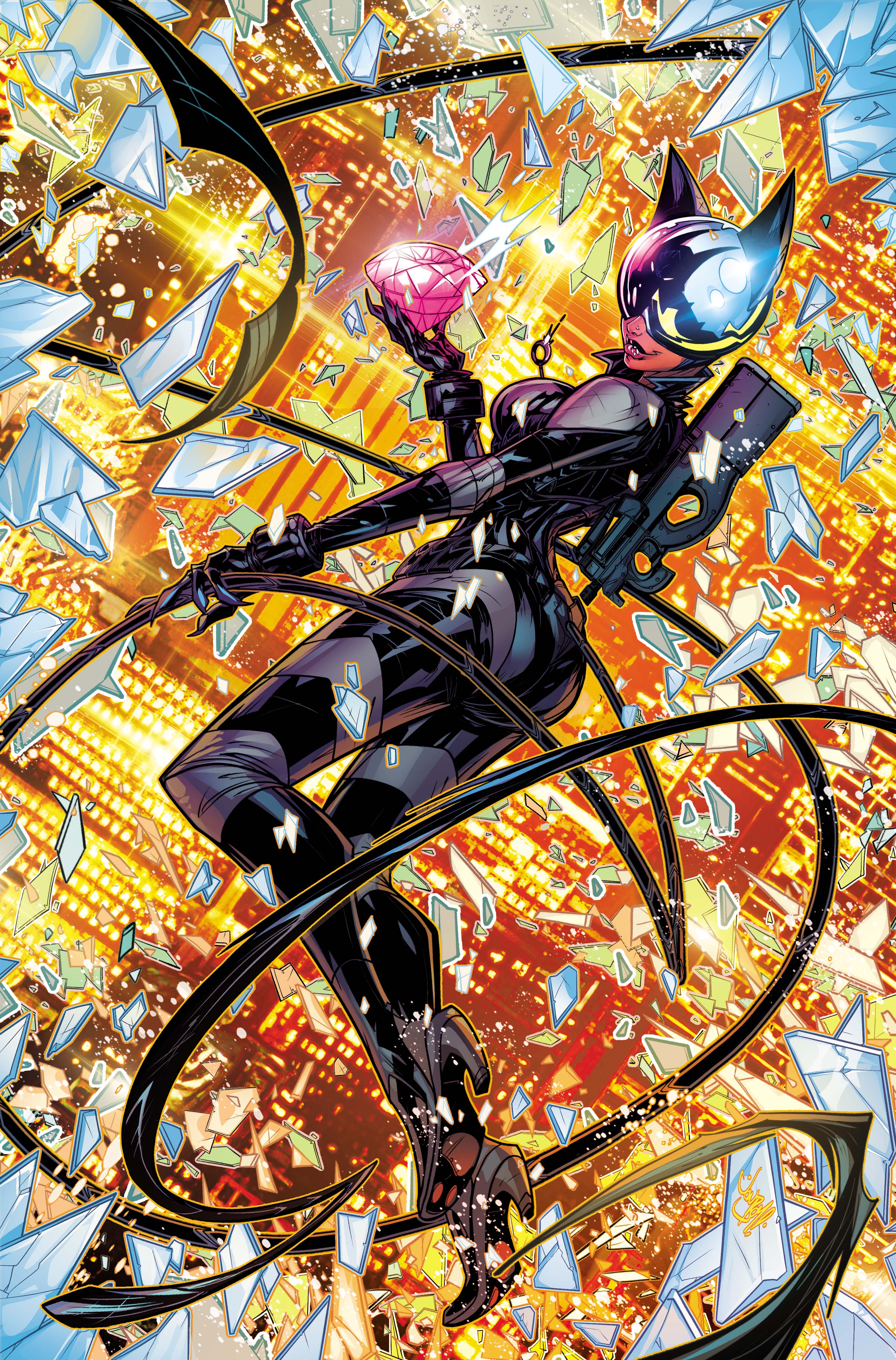 ABSOLUTE CATWOMAN #2 (OF 6) CVR D JONBOY MEYERS CARD STOCK VAR