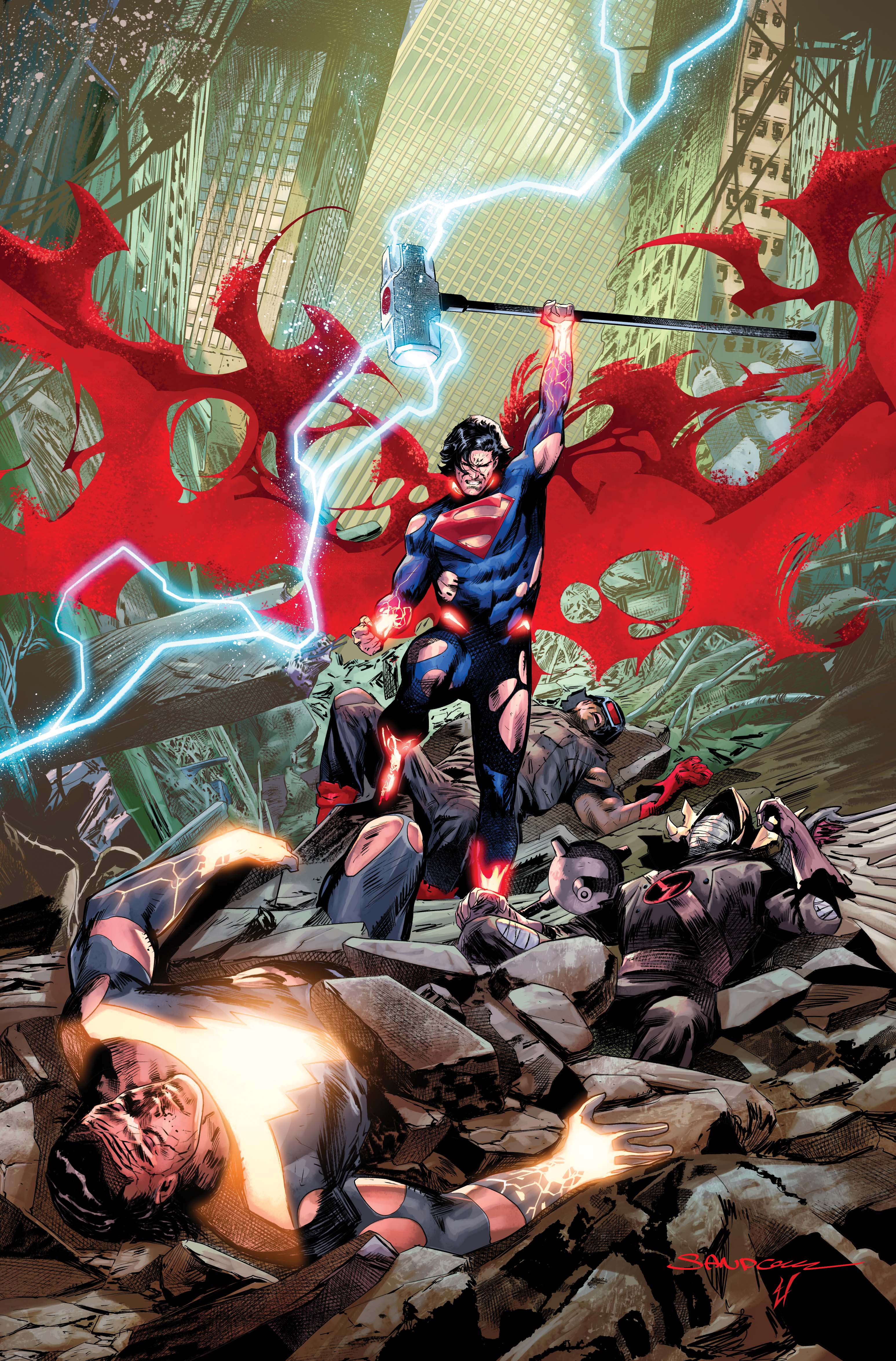 ABSOLUTE SUPERMAN #21 CVR A RAFA SANDOVAL