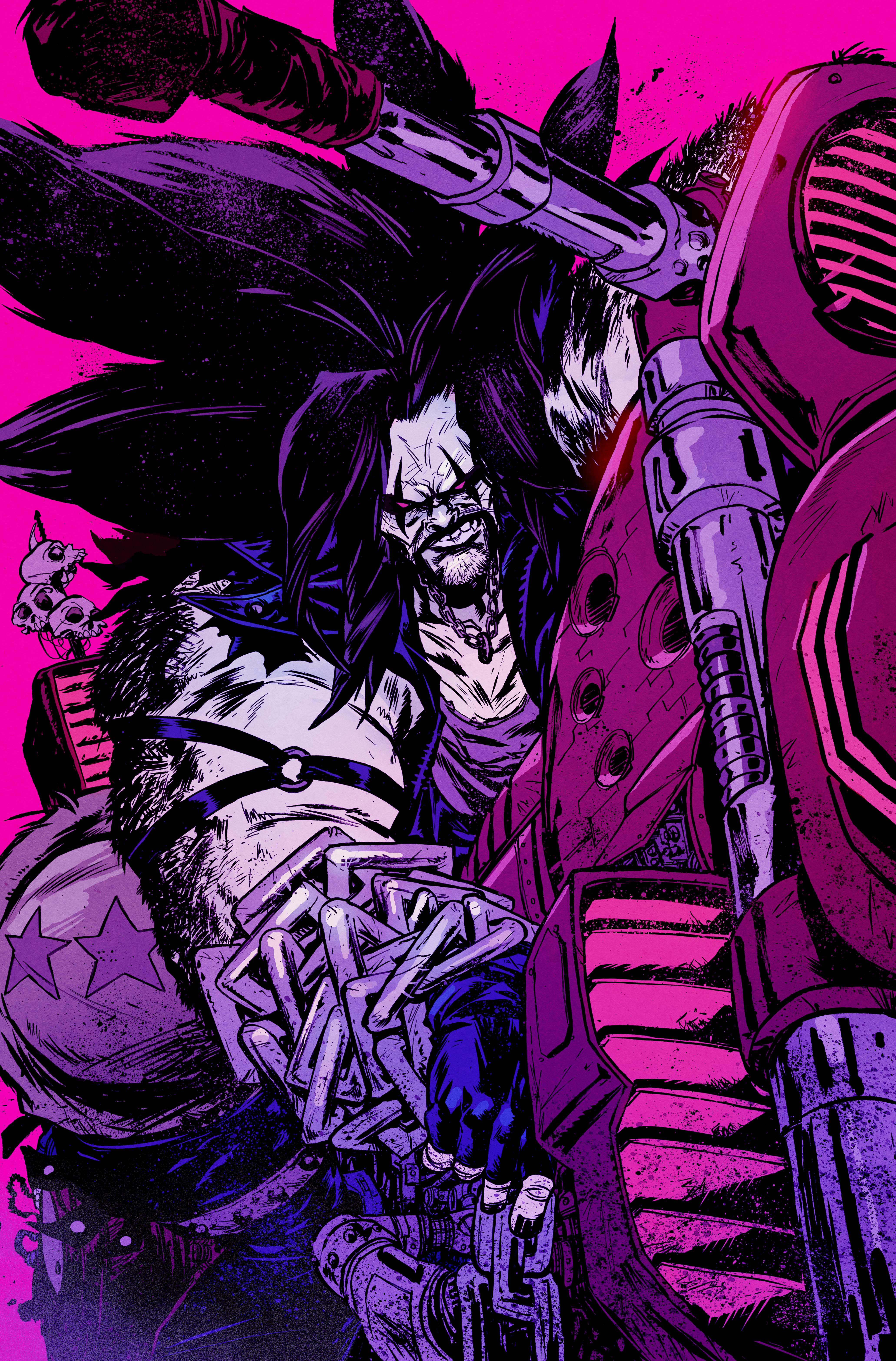 LOBO #5 CVR B SANFORD GREENE CARD STOCK VAR