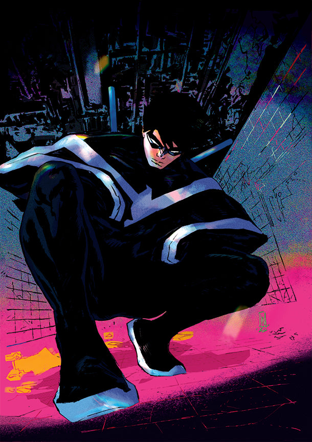 NIGHTWING #140 CVR C WERTHER DELL EDERA CARD STOCK VAR