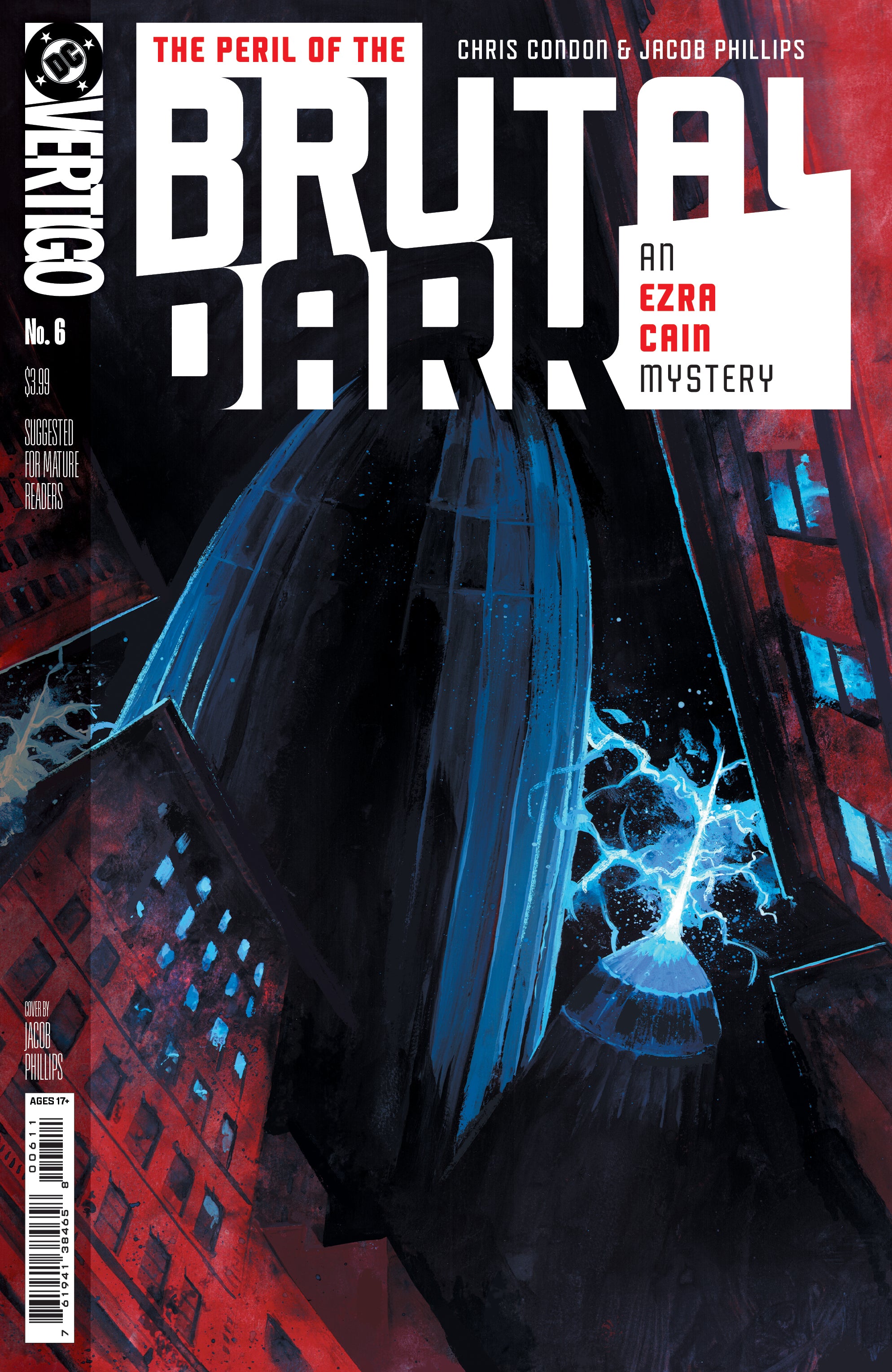 THE PERIL OF THE BRUTAL DARK AN EZRA CAIN MYSTERY #6 (OF 6) CVR A JACOB PHILLIPS