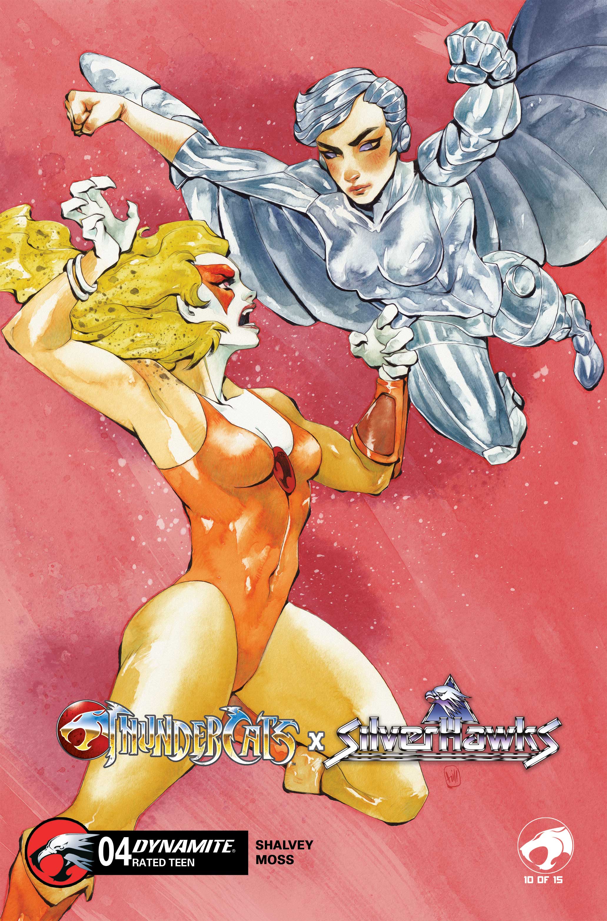 THUNDERCATS X SILVERHAWKS #4 CVR D CHUMA HILL VAR