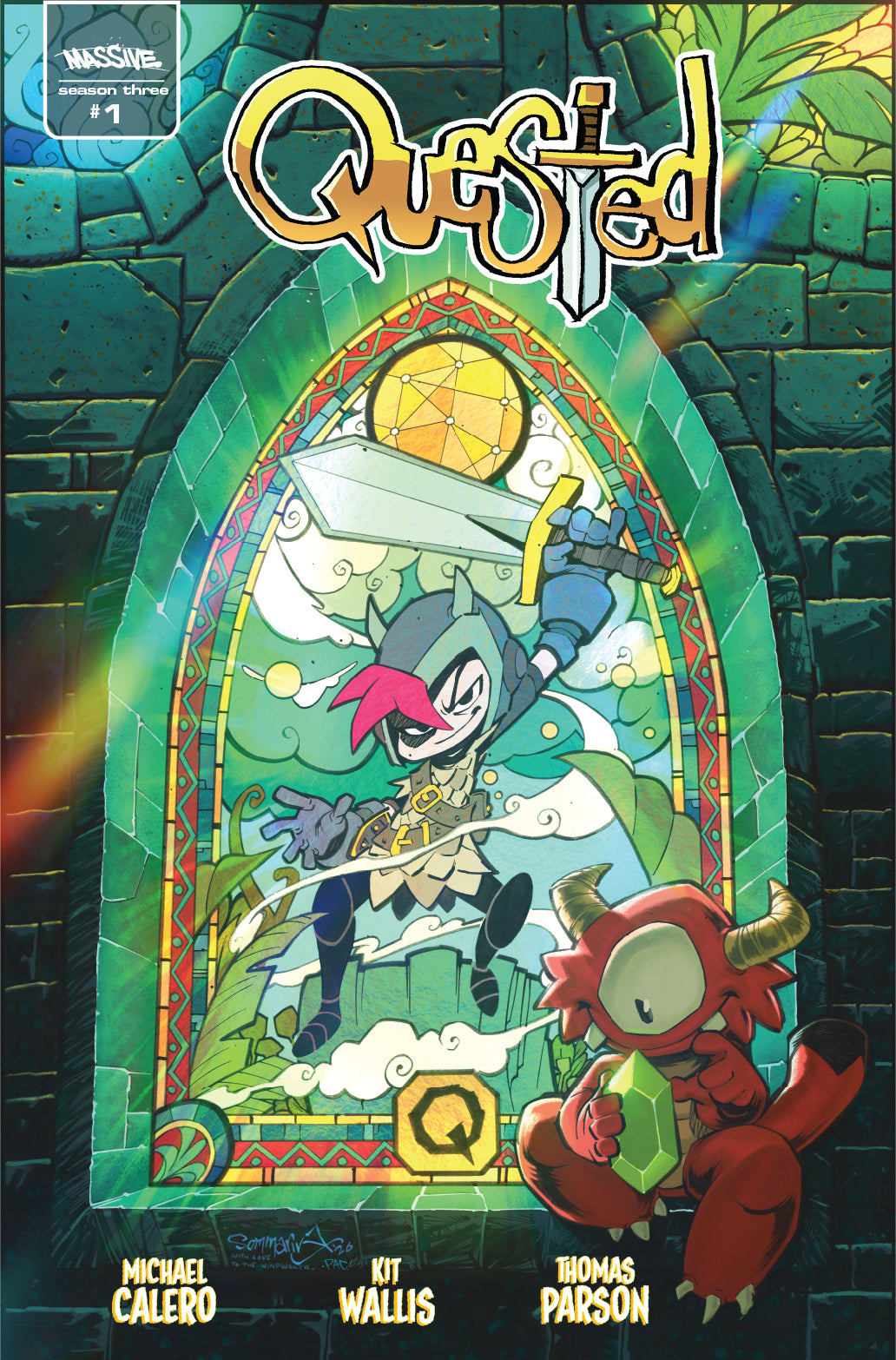 QUESTED #1 (OF 3) CVR E LUDO LULLABI FOIL VAR