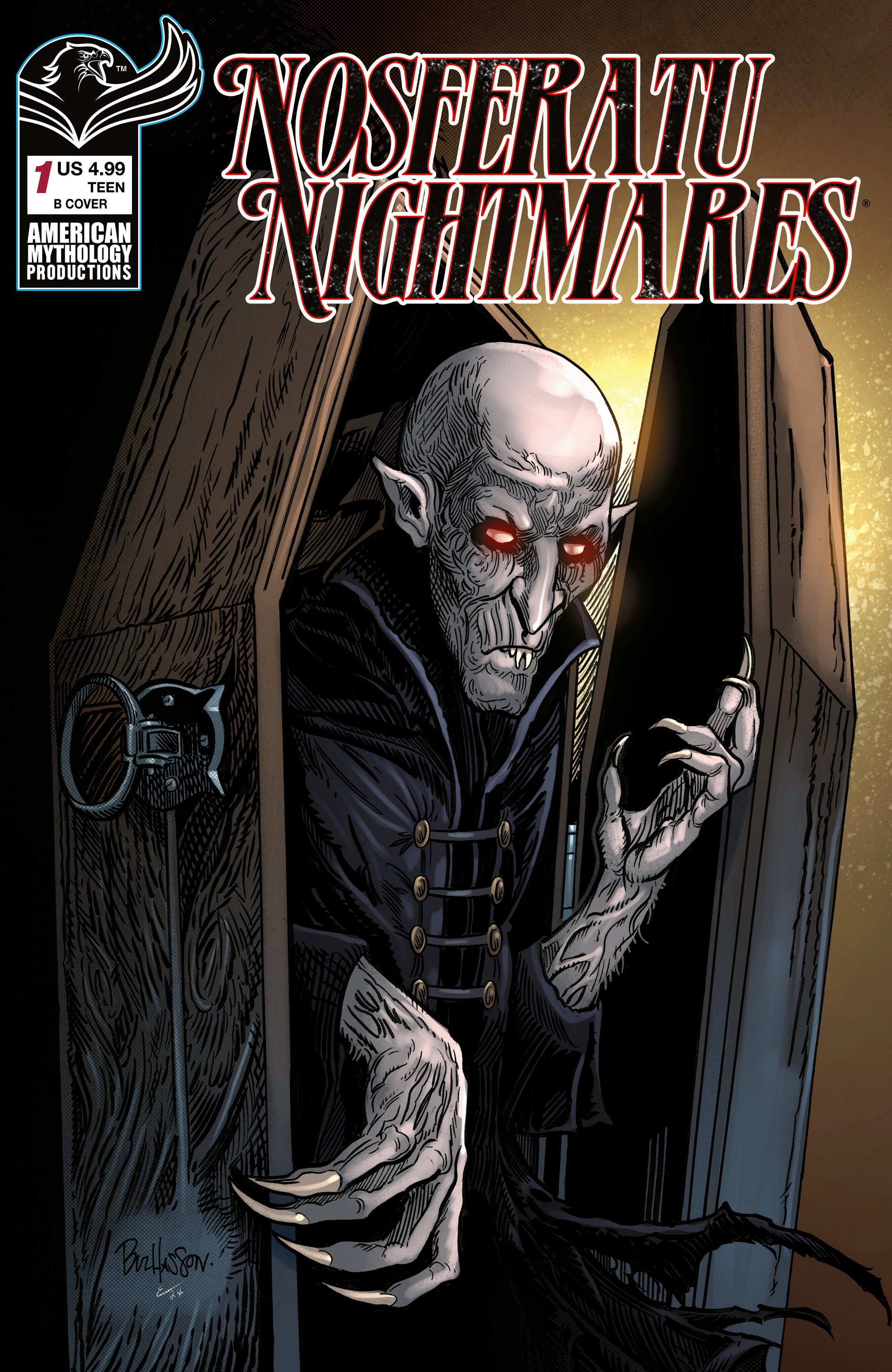 NOSFERATU NIGHTMARES #1 CVR B BUZ HASSON VAR