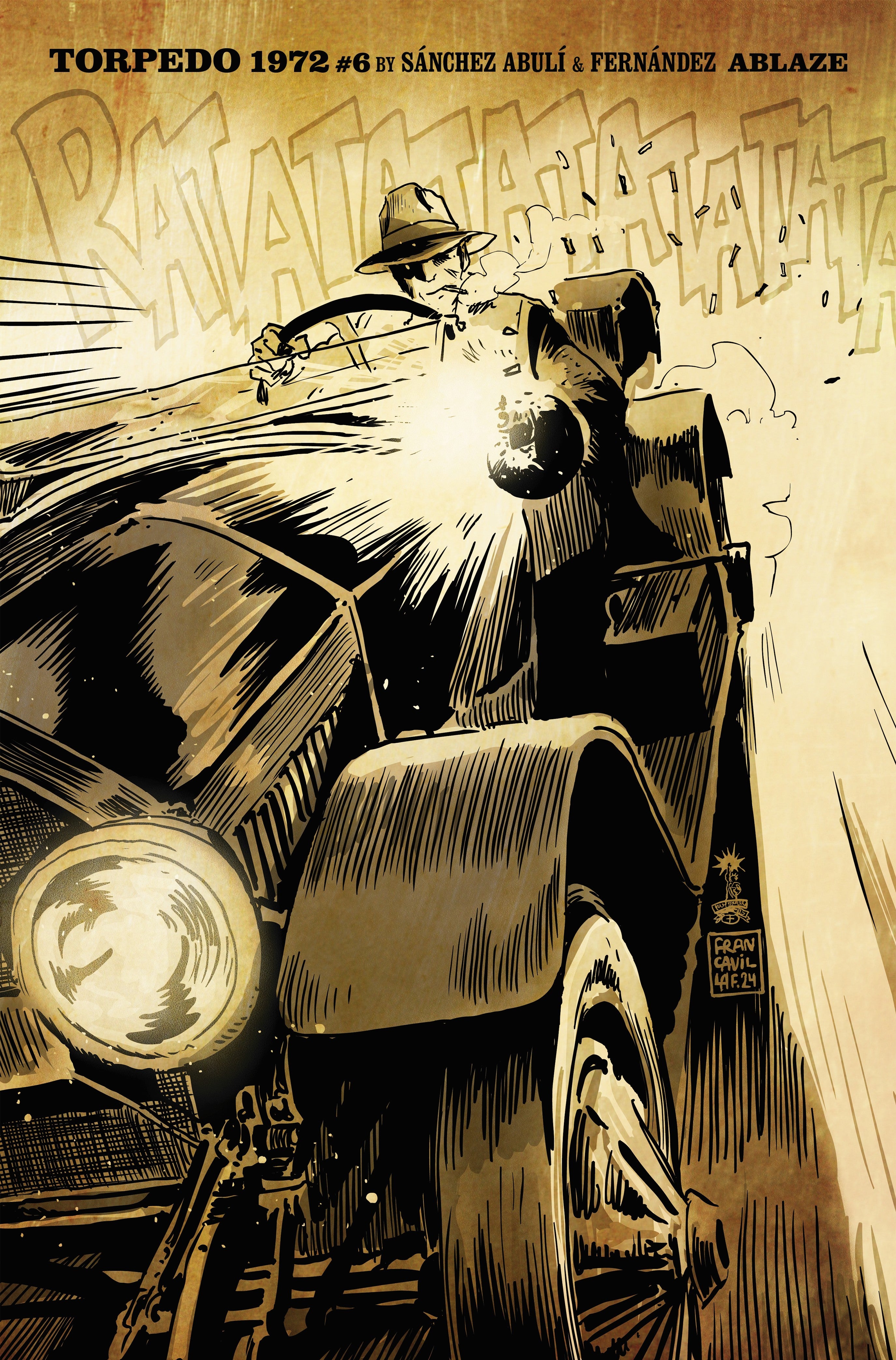 TORPEDO 1972 #6 (OF 6) CVR B FRANCESCO FRANCAVILLA VAR