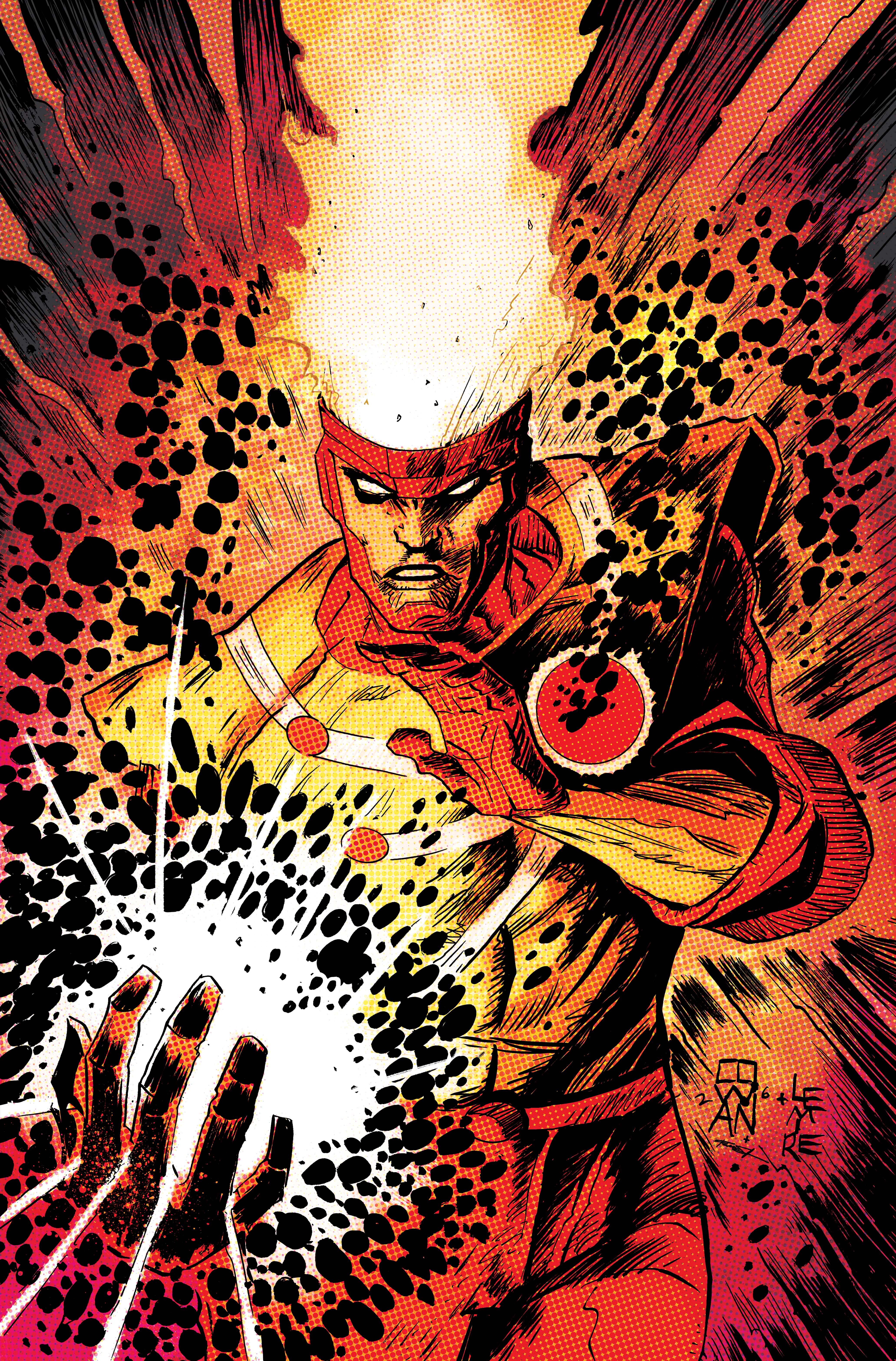 FURY OF FIRESTORM #5 (OF 8) CVR B DENYS COWAN & JEFF LEMIRE CARD STOCK VAR