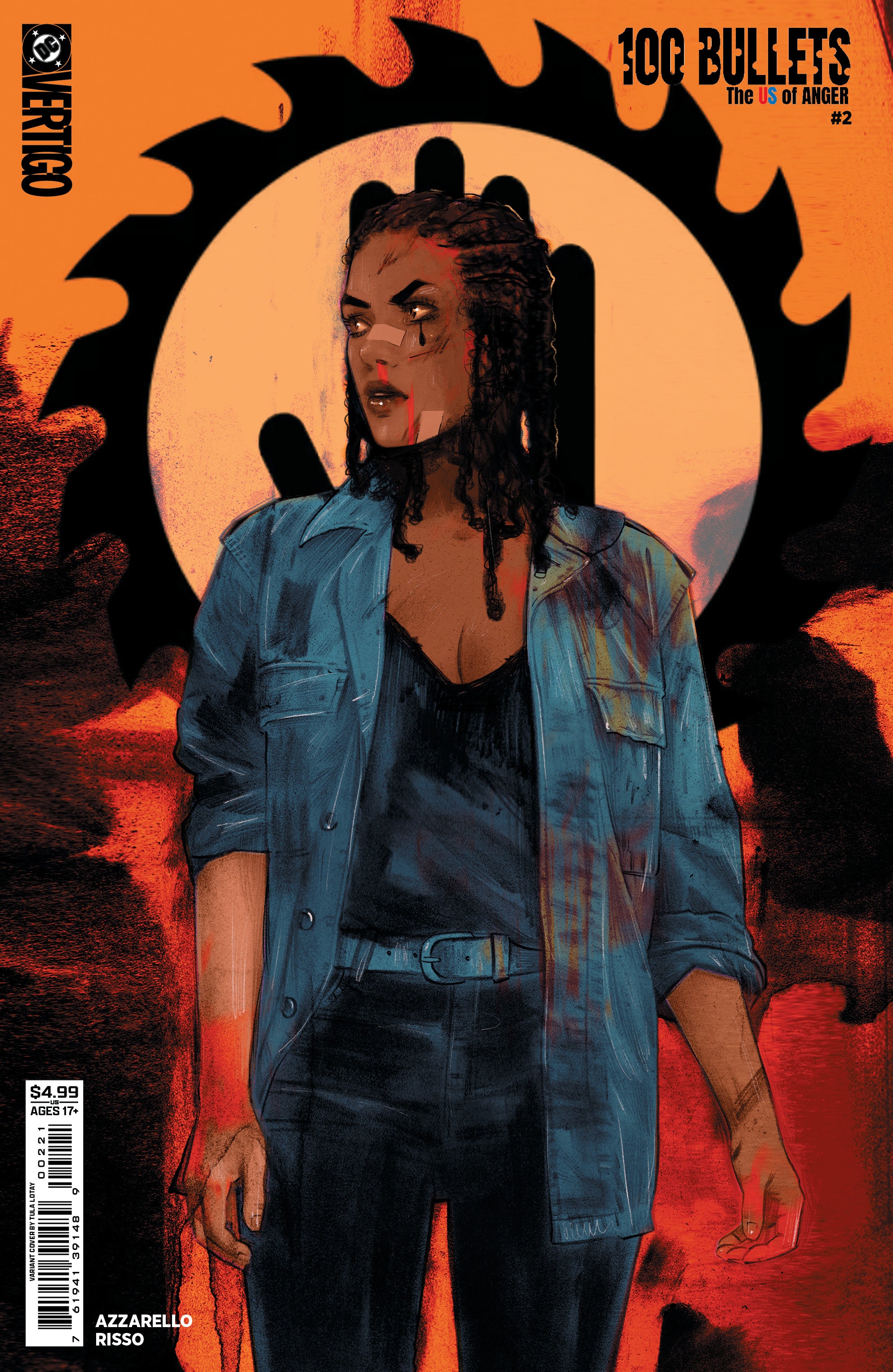 100 BULLETS THE US OF ANGER #2 (OF 8) CVR B TULA LOTAY CARD STOCK