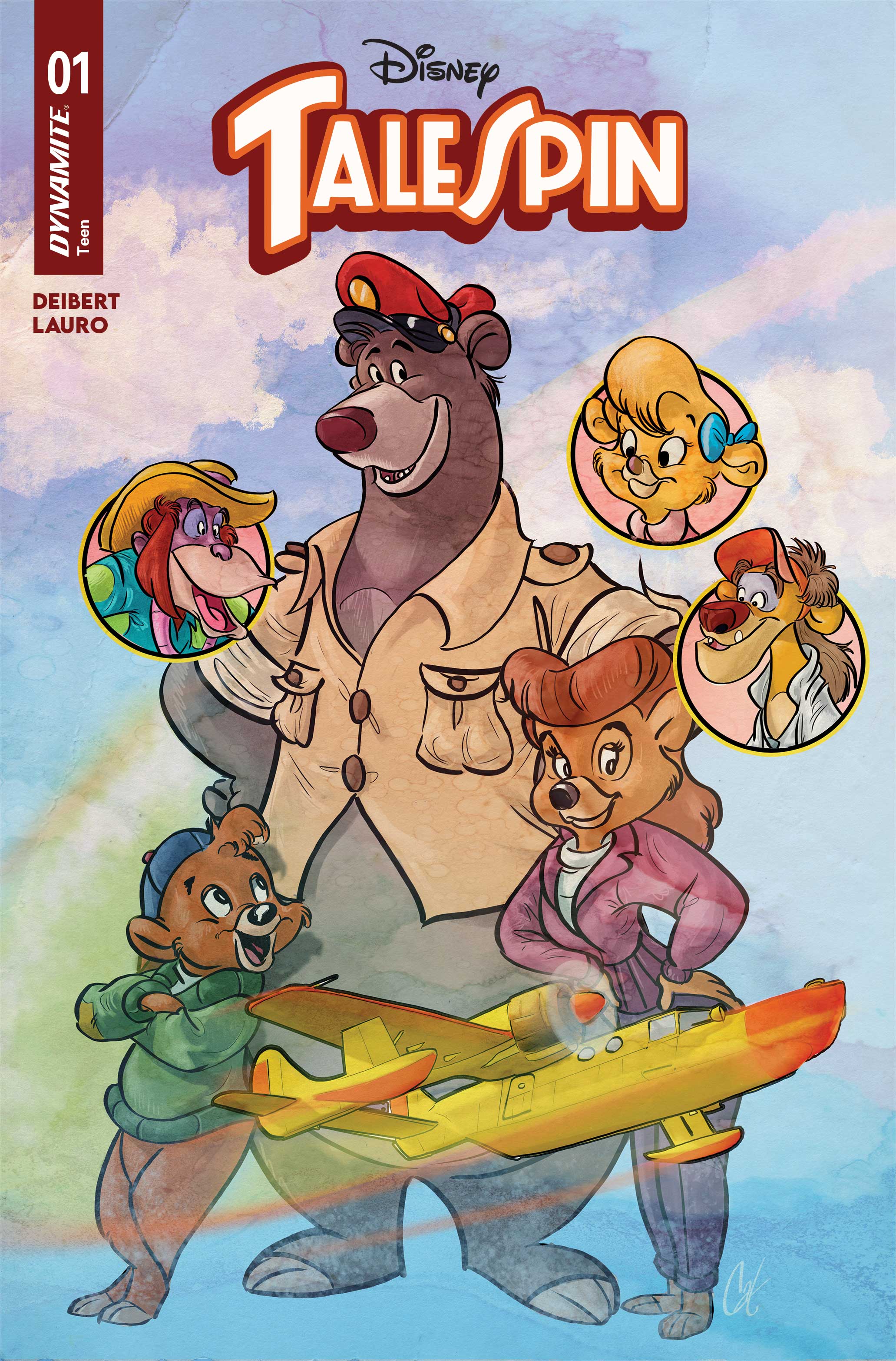 TALESPIN #1 CVR E CAT STAGGS FOIL VAR