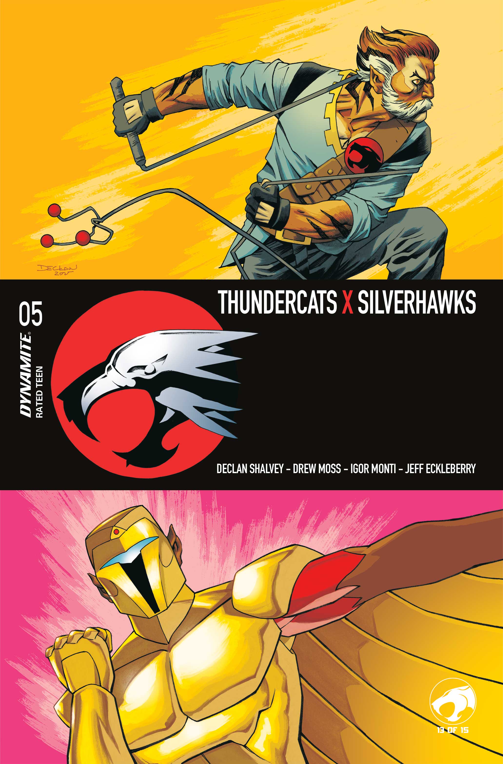 THUNDERCATS X SILVERHAWKS #5 CVR A DECLAN SHALVEY