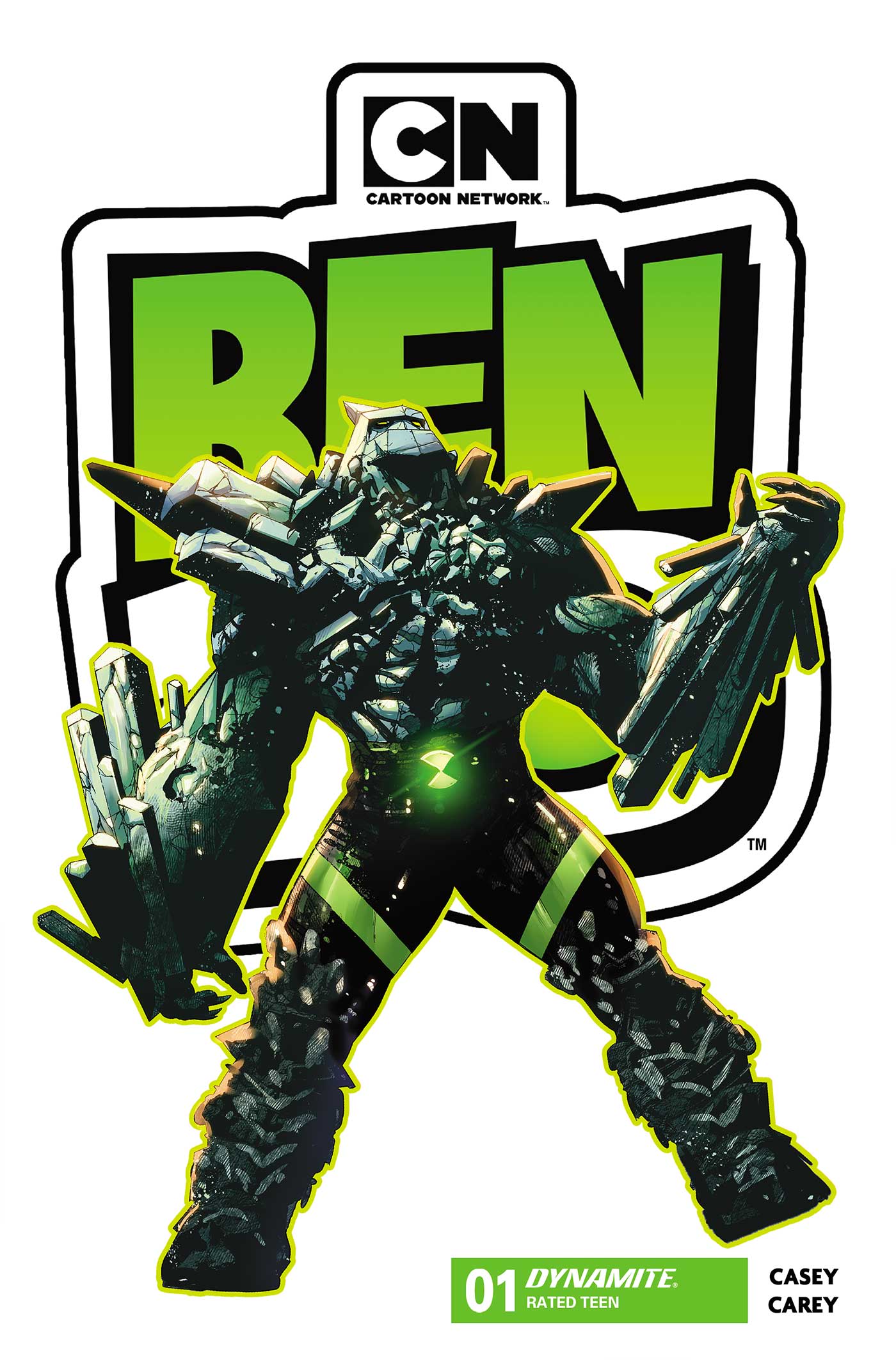 BEN 10 #1 4TH PTG CVR A ROBERT CAREY
