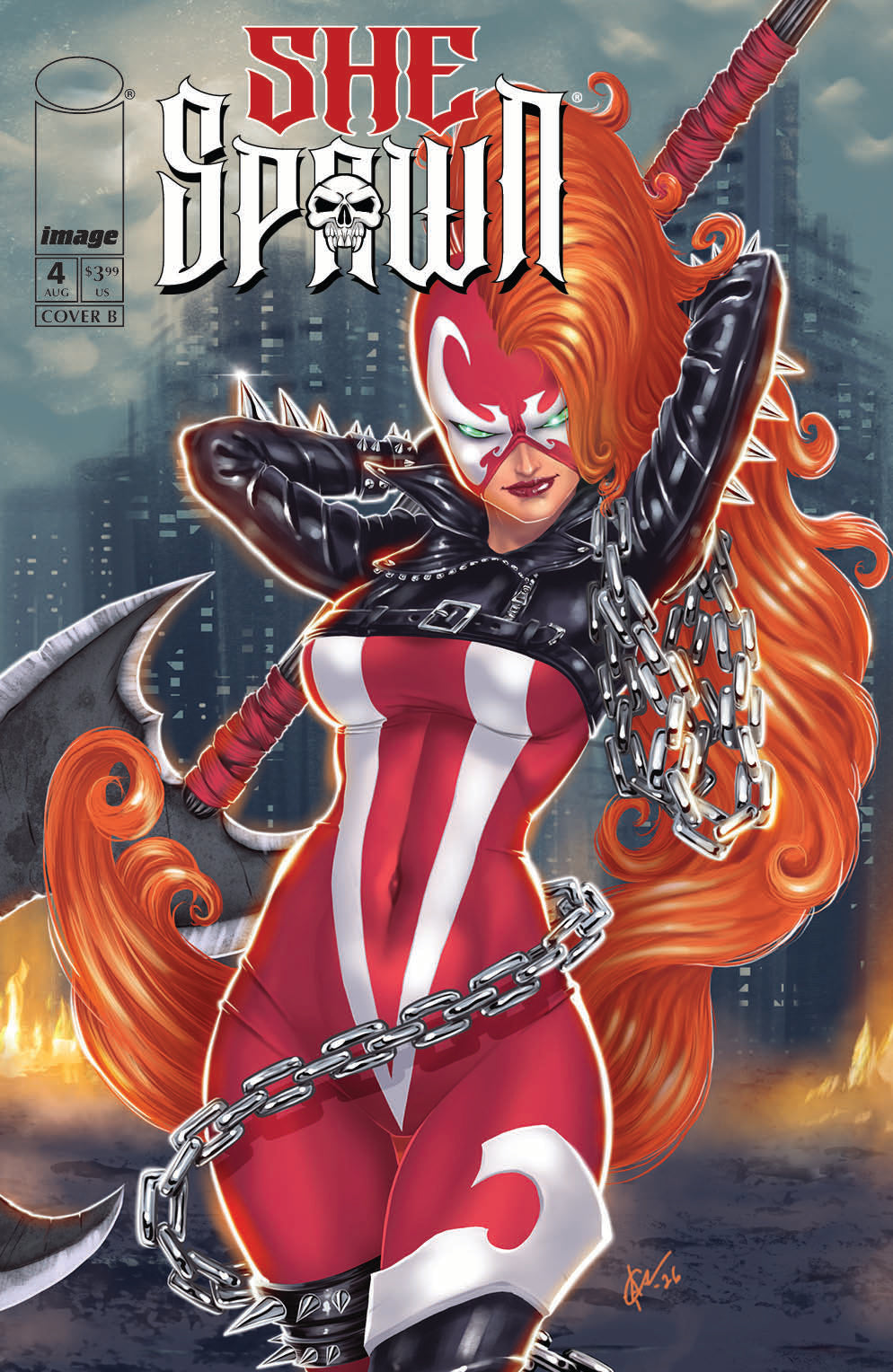SHE-SPAWN #4 (OF 5) CVR B DAVE HARRIGAN VAR