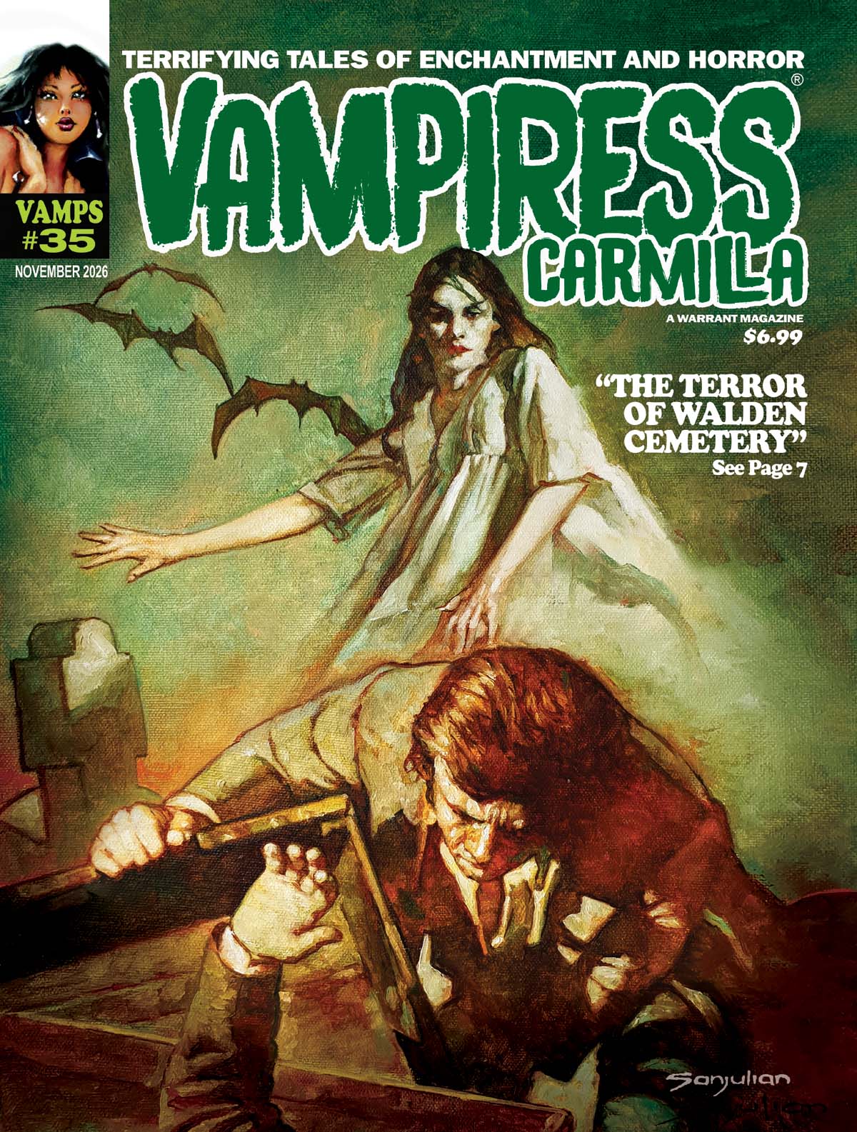 VAMPIRESS CARMILLA MAGAZINE #35