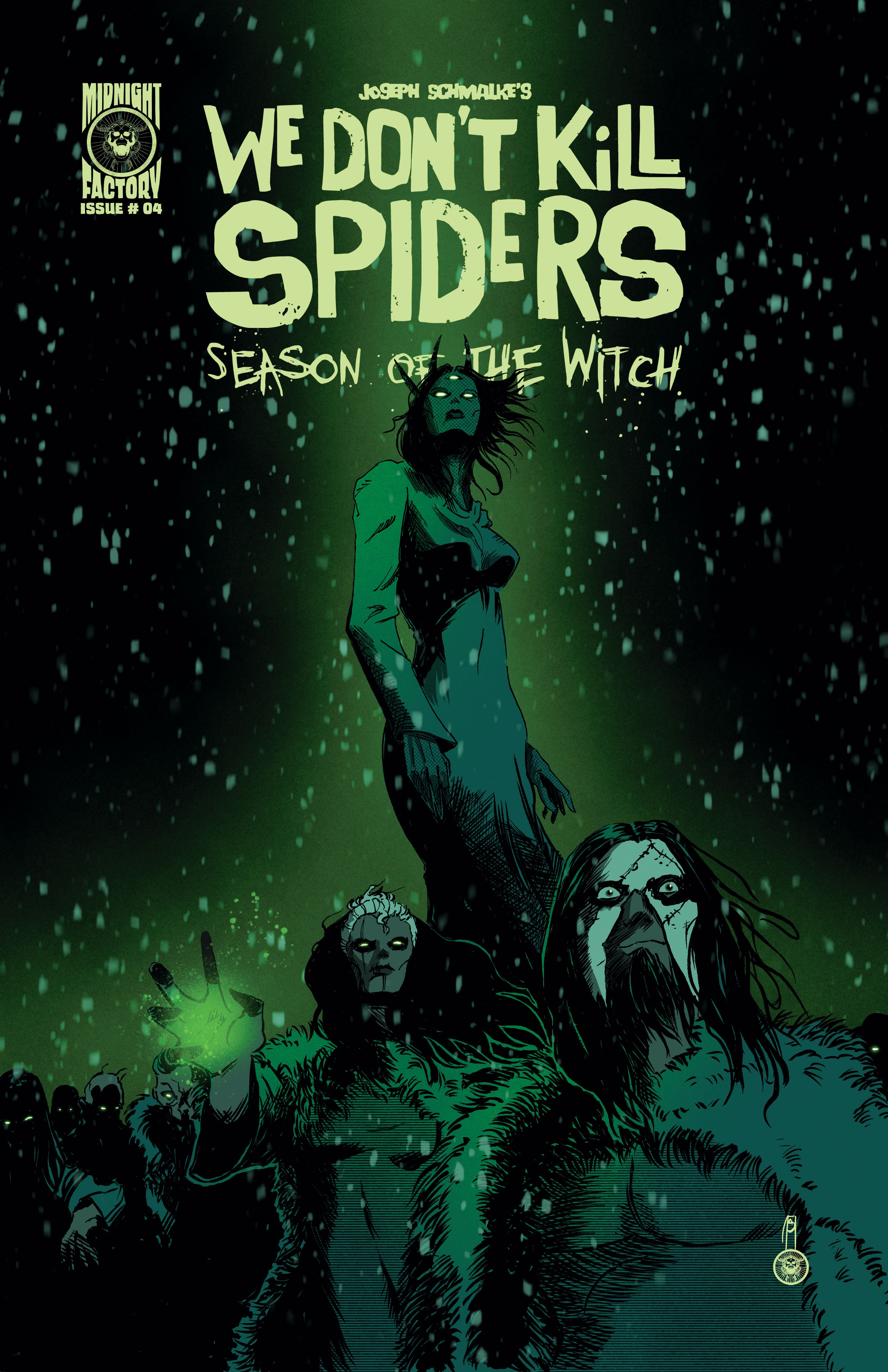 WE DONT KILL SPIDERS SEASON OF THE WITCH #4 (OF 5) CVR A JOSEPH SCHMALKE