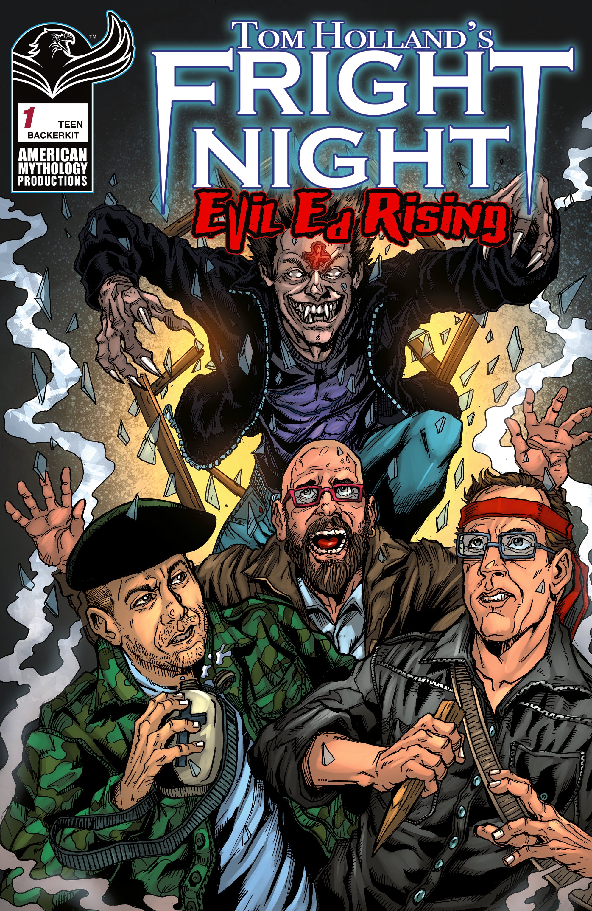 TOM HOLLANDS FRIGHT NIGHT EVIL ED RISING #1 (ONE SHOT) CVR E PUIS CALZADA