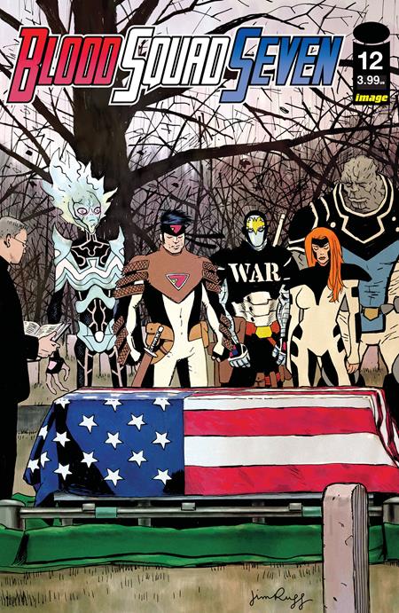 BLOOD SQUAD SEVEN #12 CVR B JIM RUGG VAR