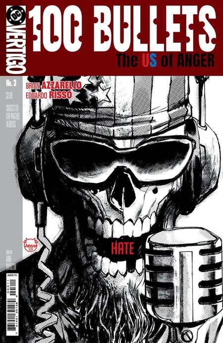 100 BULLETS THE US OF ANGER #3 (OF 8) CVR A DAVE JOHNSON