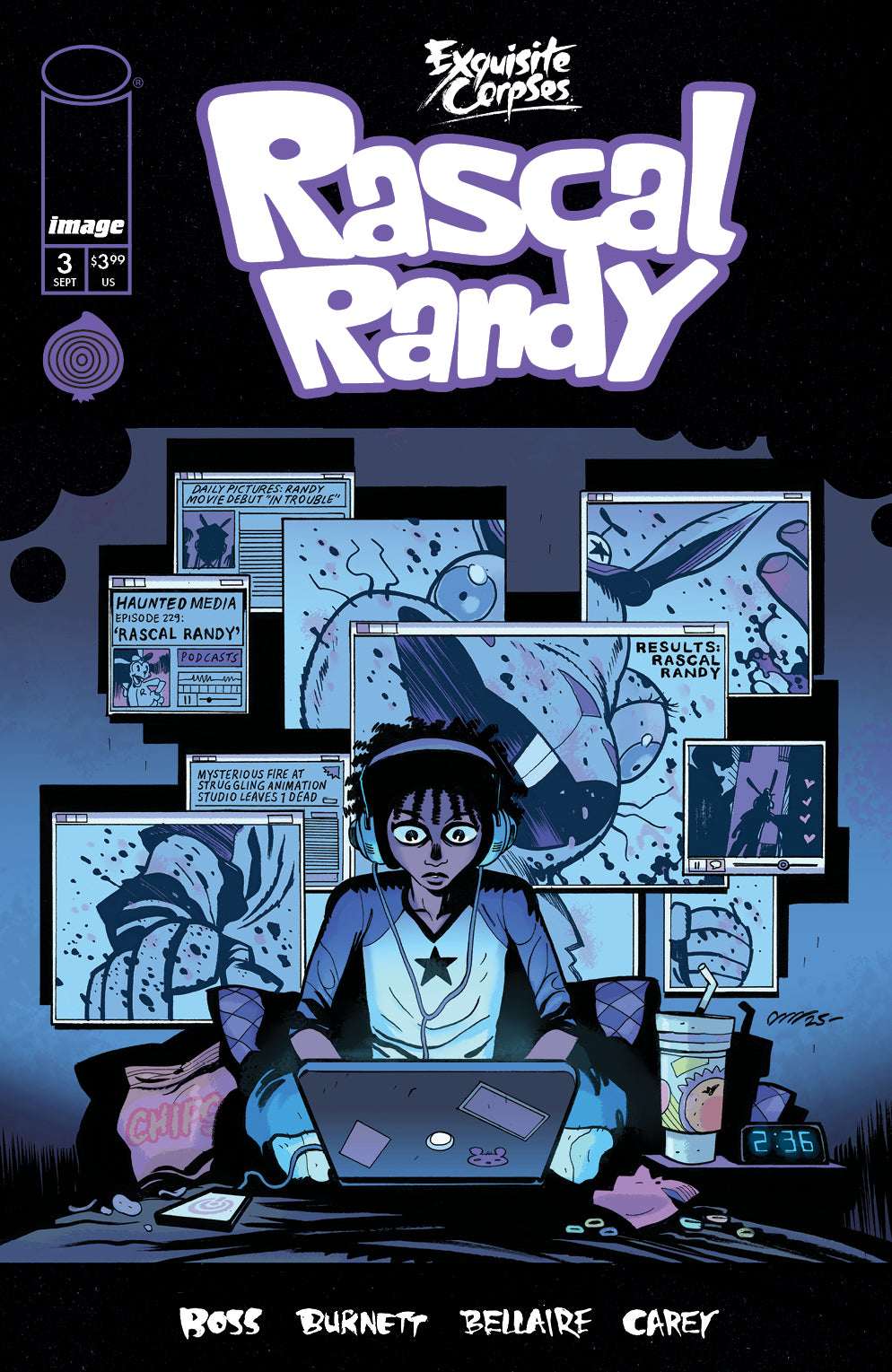 EXQUISITE CORPSES RASCAL RANDY #3 (OF 5) CVR A DYLAN BURNETT