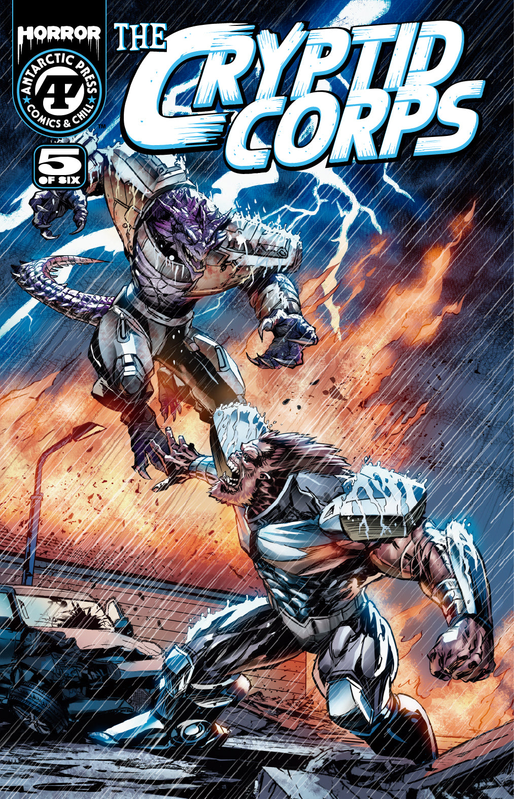 CRYPTID CORPS #5 (OF 6) CVR A MAX BERTOLINI