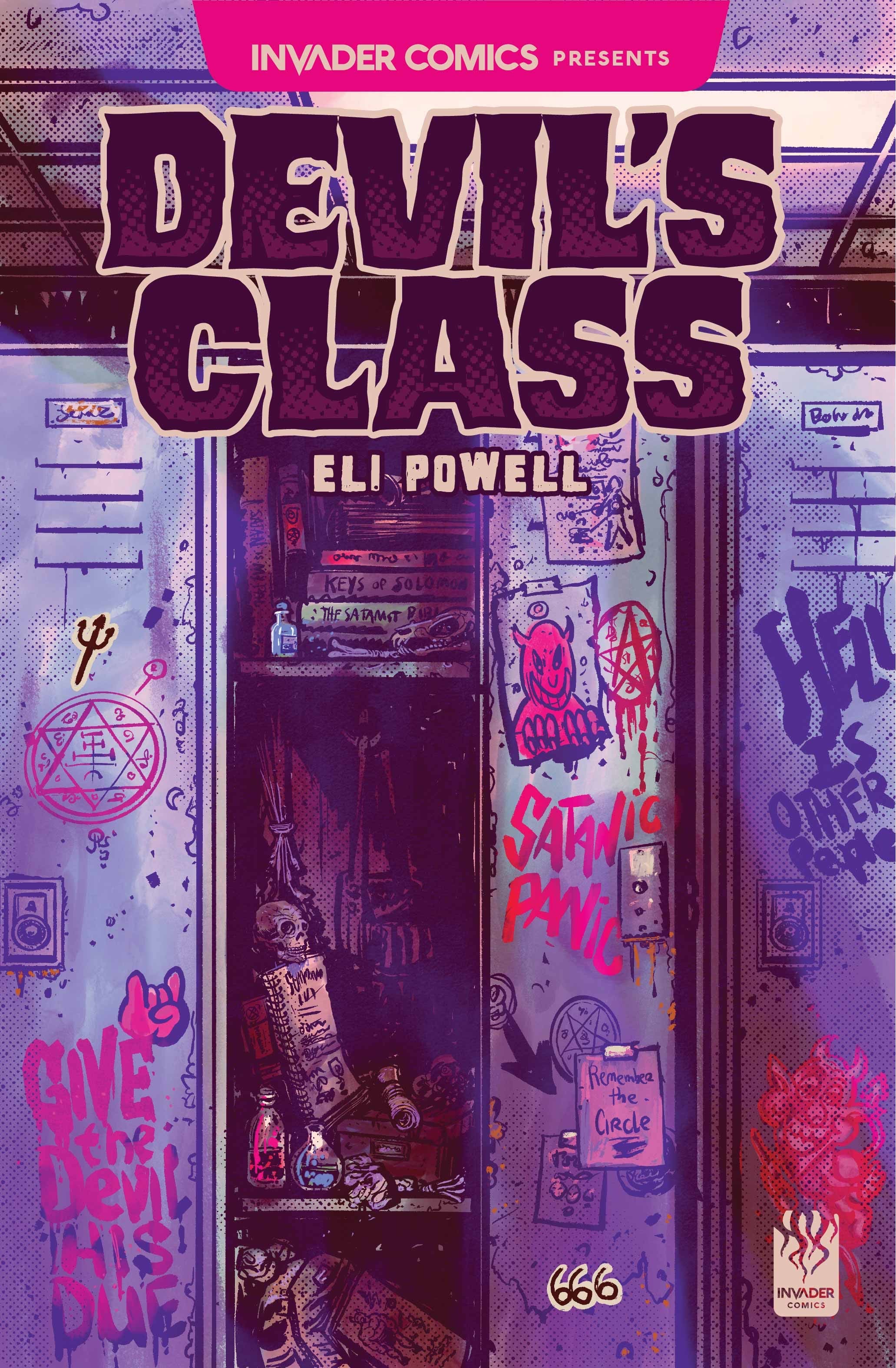 INVADER COMICS PRESENTS DEVILS CLASS #1 (ONE SHOT) CVR B MIKE NELSEN VAR