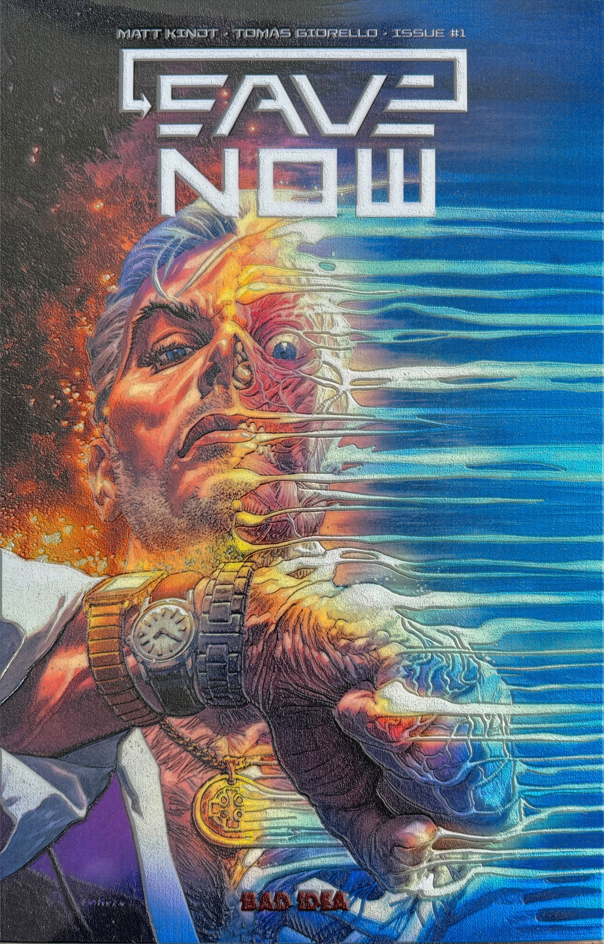 SAVE NOW #1 (OF 4) CVR C LEWIS LAROSA CHROMIUM VAR