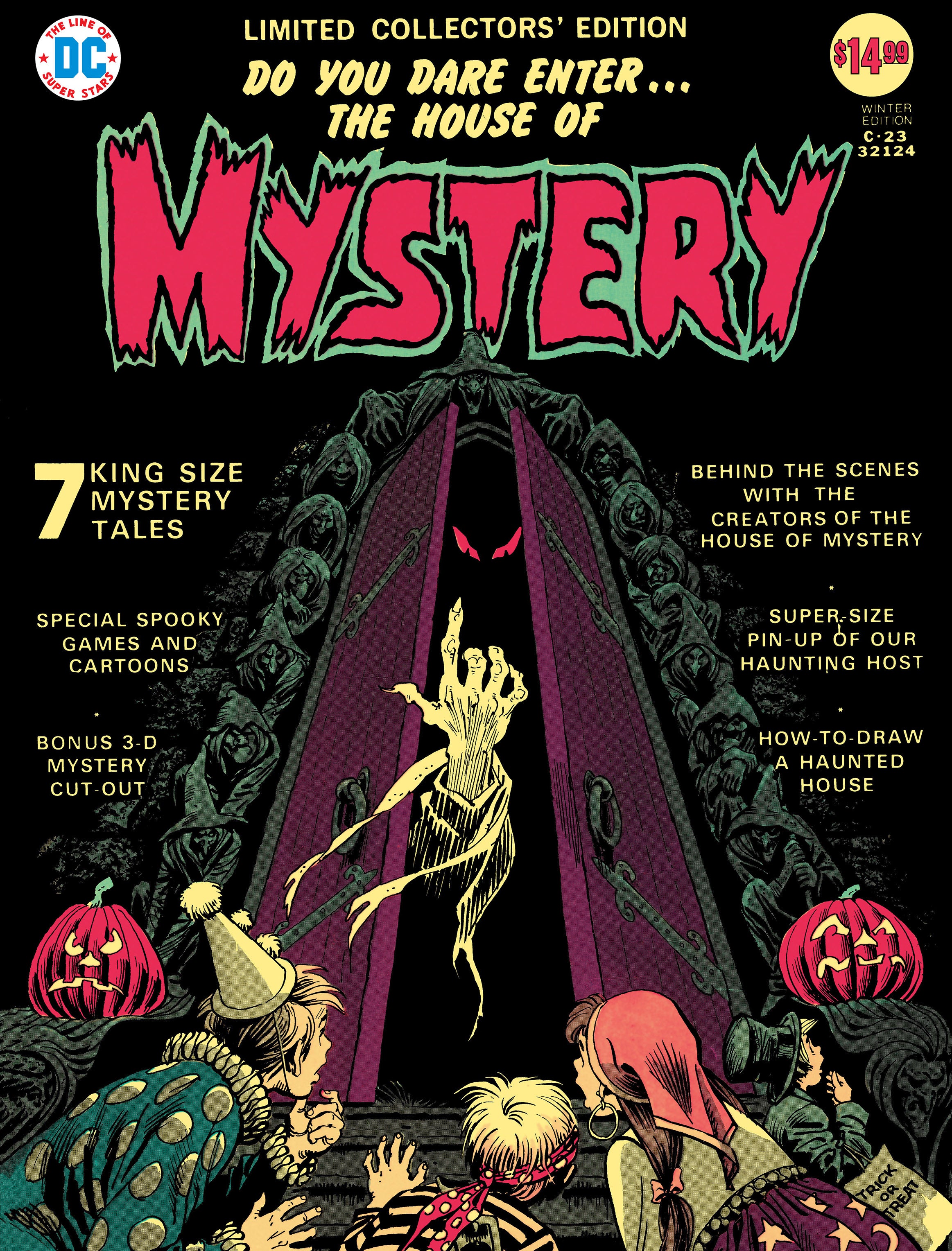 LIMITED COLLECTORS EDITION #23 HOUSE OF MYSTERY FACSIMILE EDITION CVR A NICK CARDY
