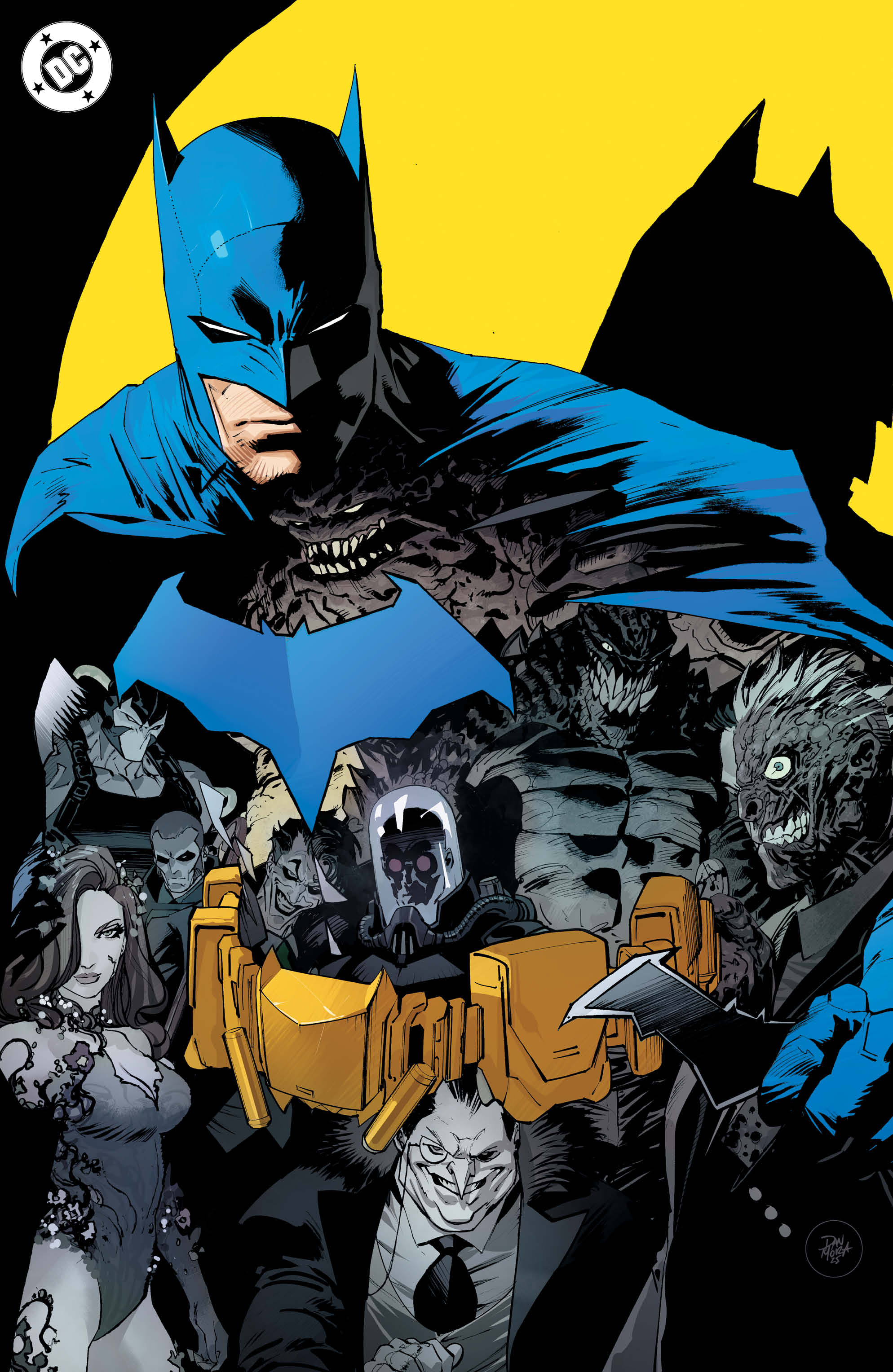 BATMAN #1 SECOND PRINTING CVR C DAN MORA FOIL VAR