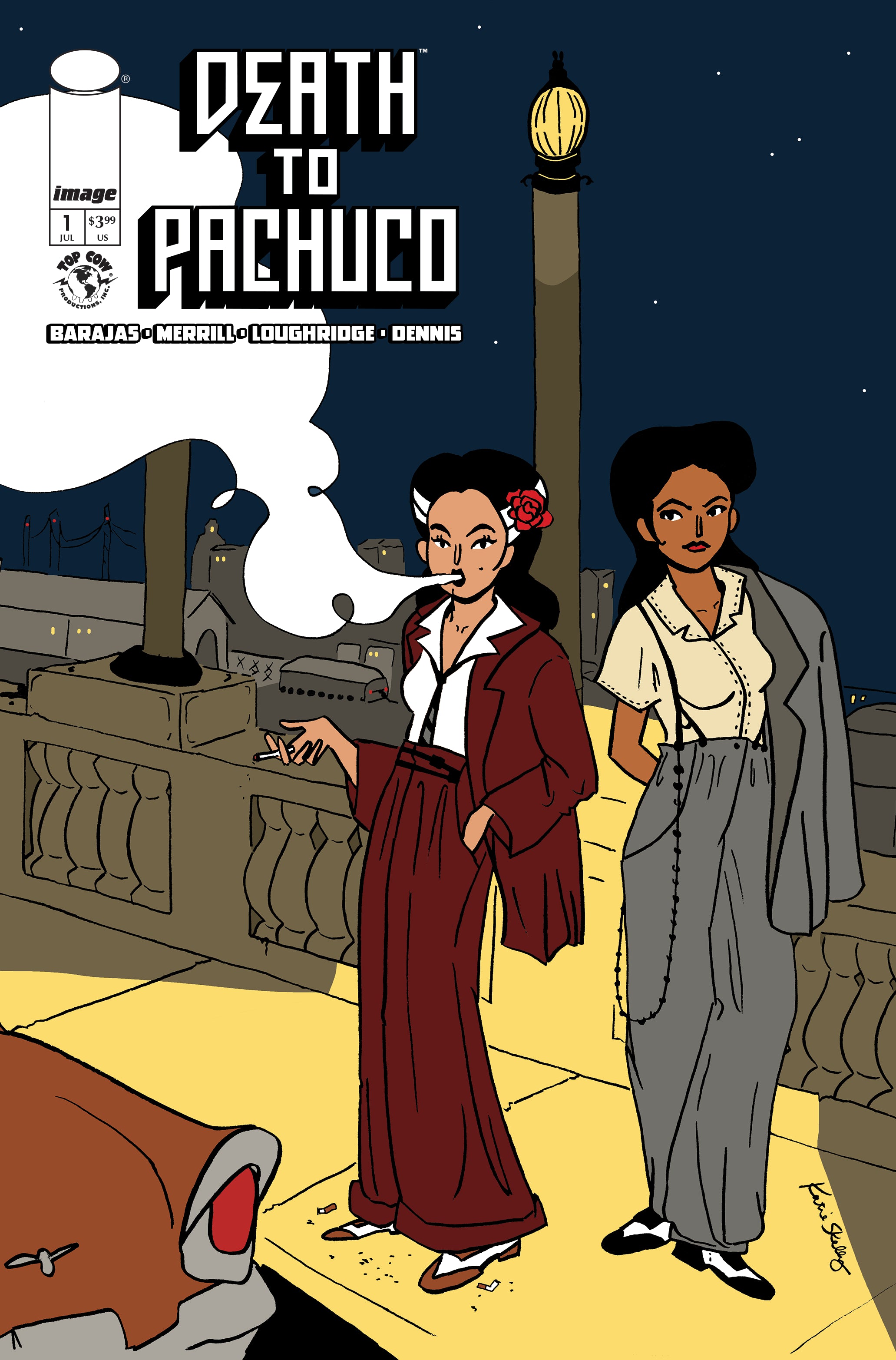 DEATH TO PACHUCO #1 (OF 5) CVR B KATE SKELLY VAR