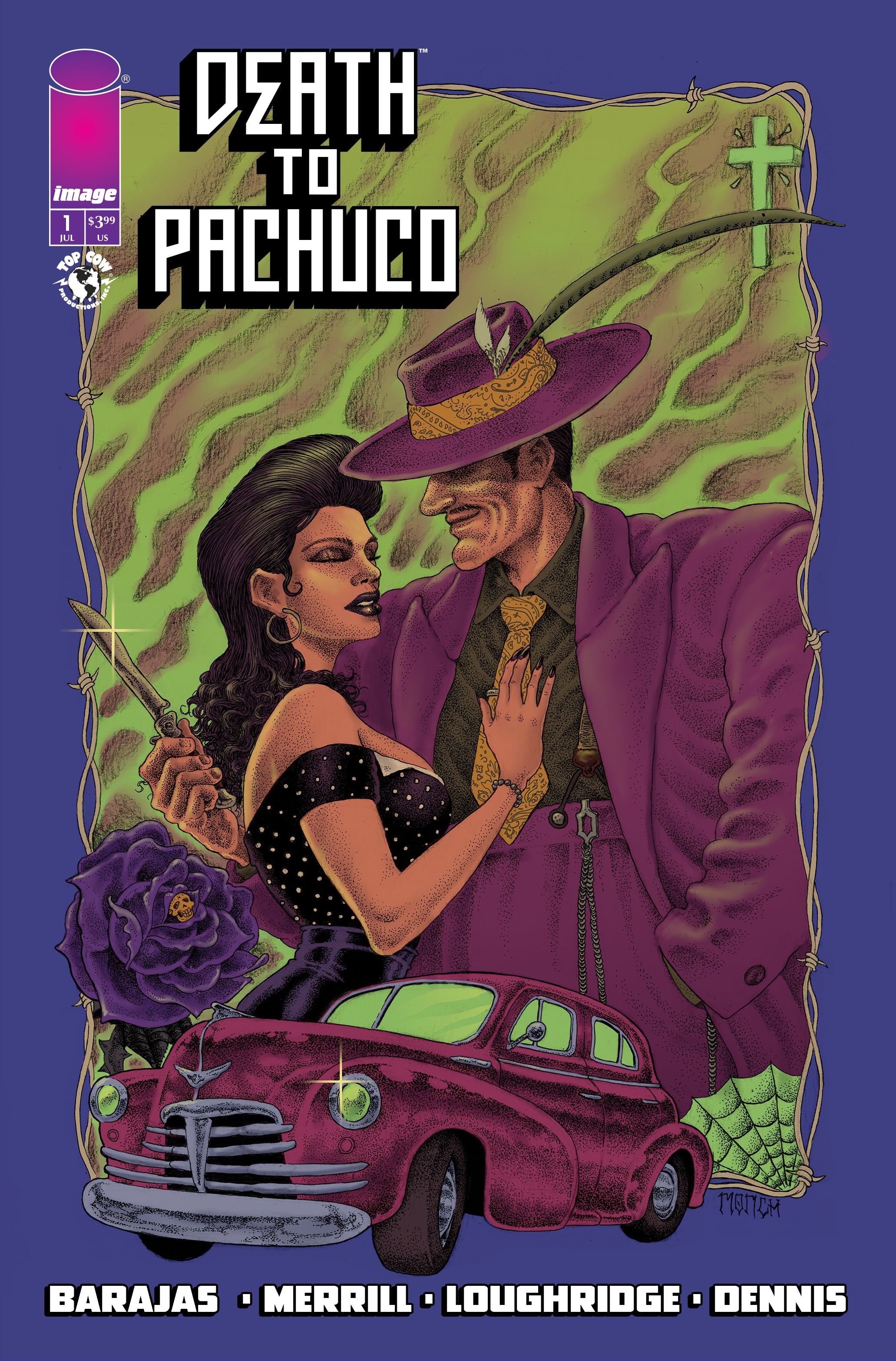 DEATH TO PACHUCO #1 (OF 5) CVR D RAMON VILLALOBOS VAR