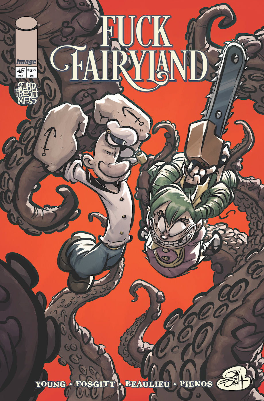 I HATE FAIRYLAND #45 CVR B JAY FOSGITT RED VAR